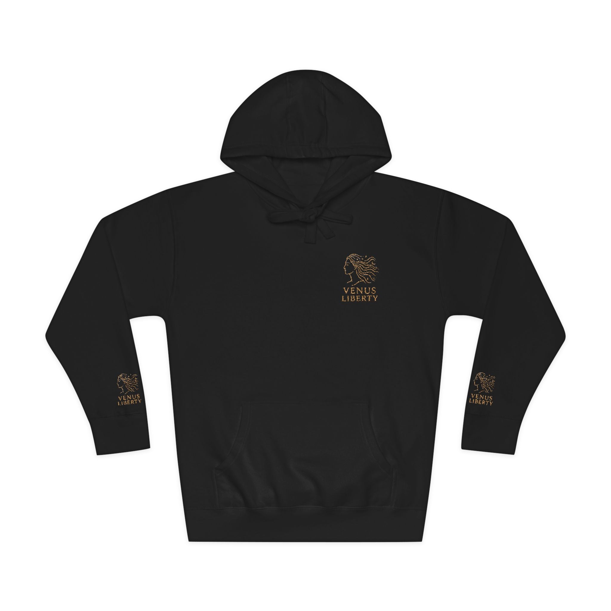 Venus Liberty Cozy Nature-Inspired Winter Fleece Hoodie