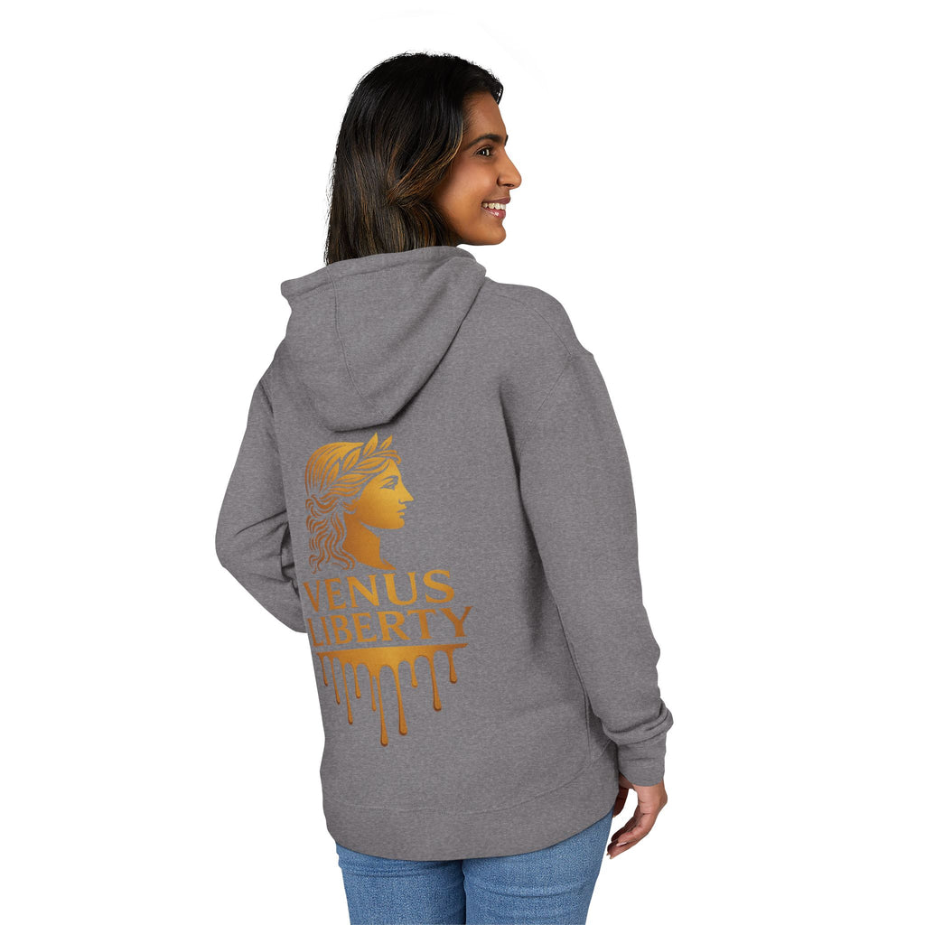 Elegant Women's Hoodie with Venus Liberty Design