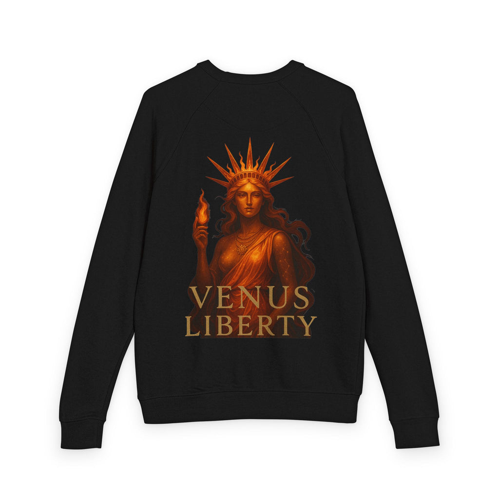 Statue of Venus Liberty Crewneck Sweater