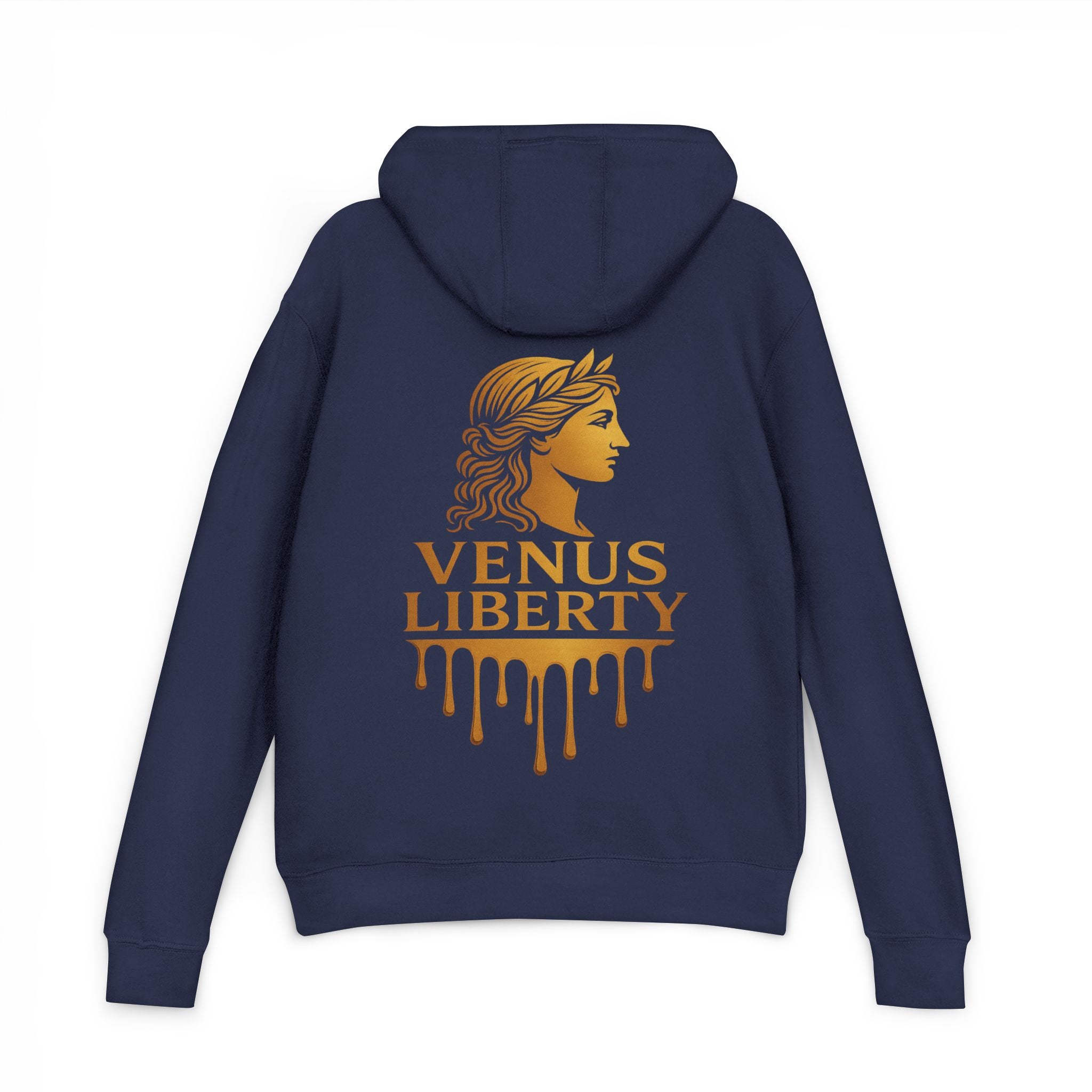 Elegant Women's Hoodie with Venus Liberty Design