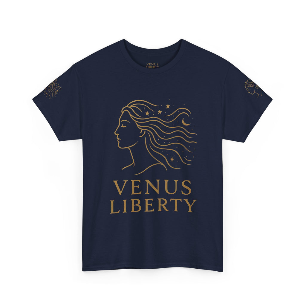 Venus Liberty Heavy Cotton T-Shirt