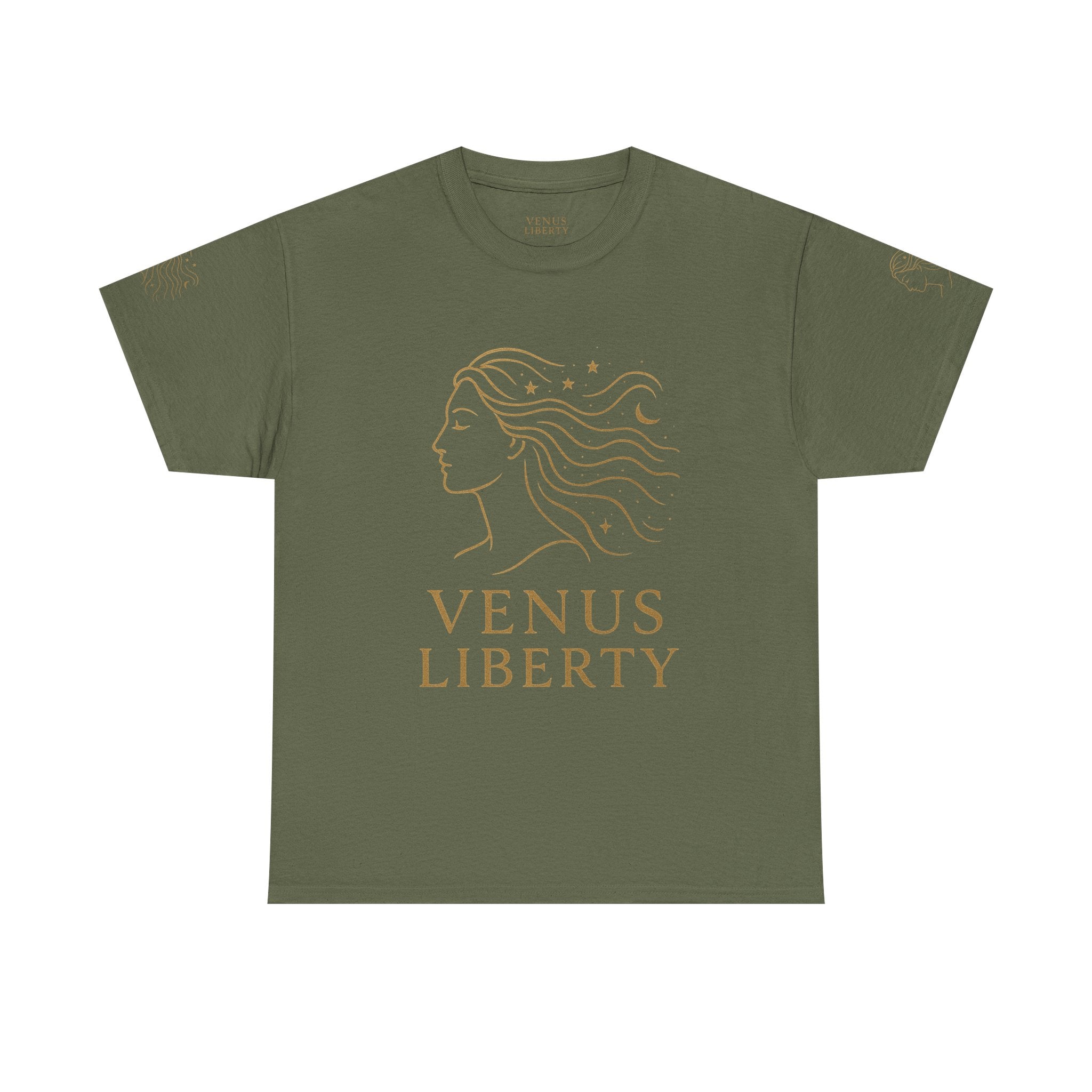 Venus Liberty Heavy Cotton T-Shirt