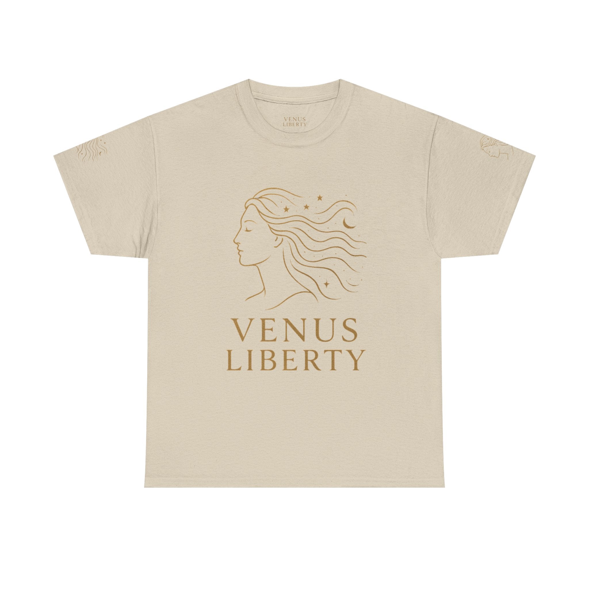 Venus Liberty Heavy Cotton T-Shirt