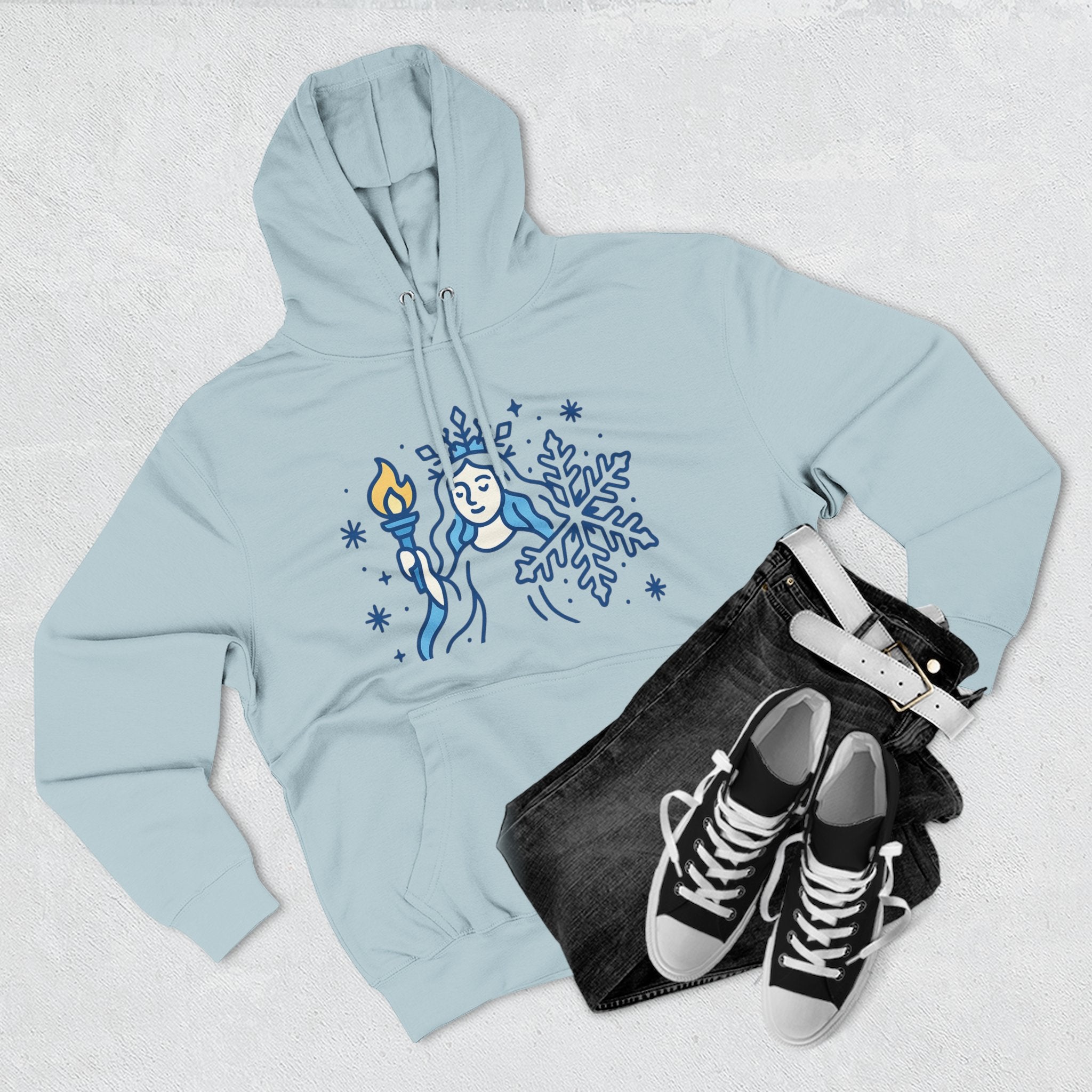 Venus Winter Wonderland Fleece Hoodie