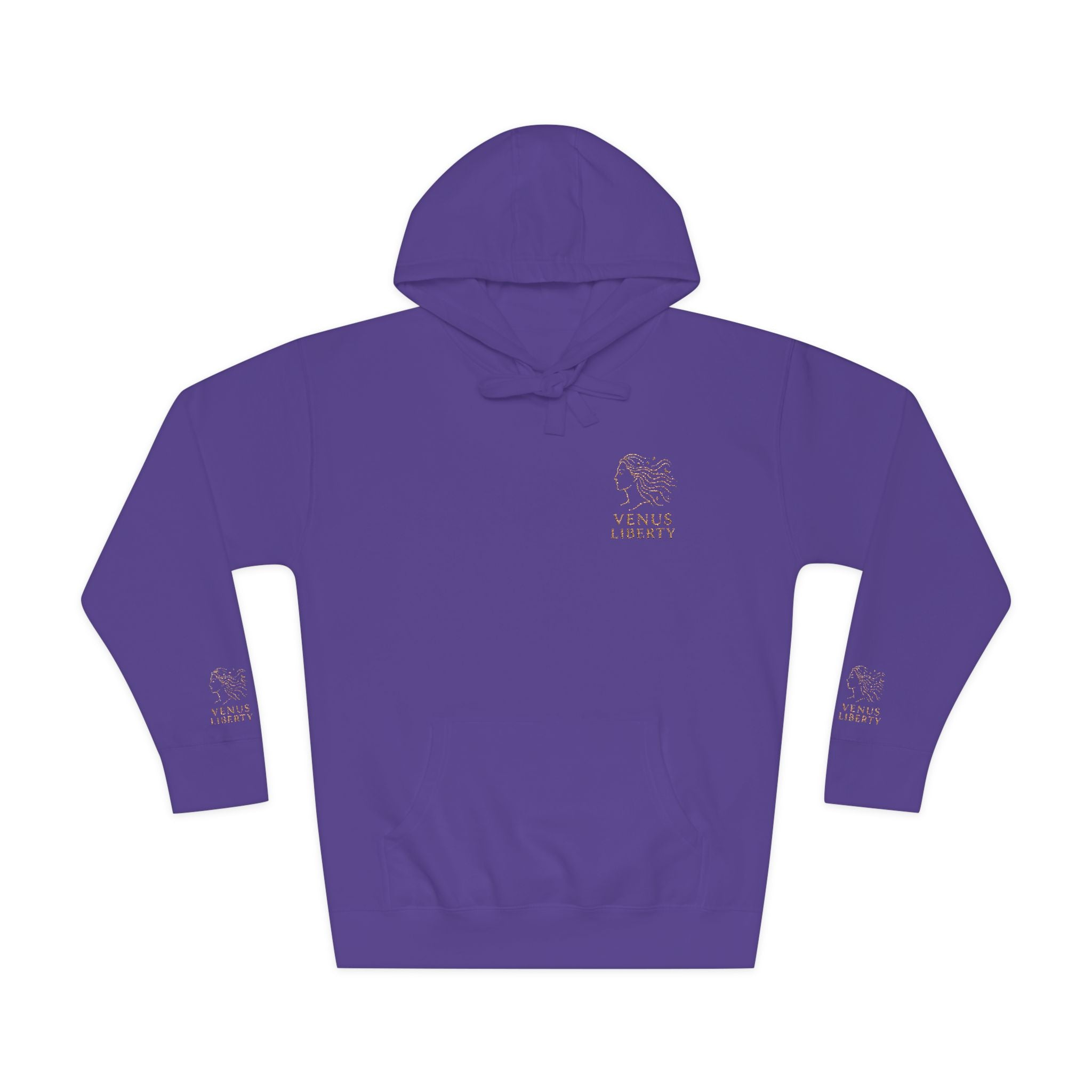 Venus Liberty Cozy Nature-Inspired Winter Fleece Hoodie