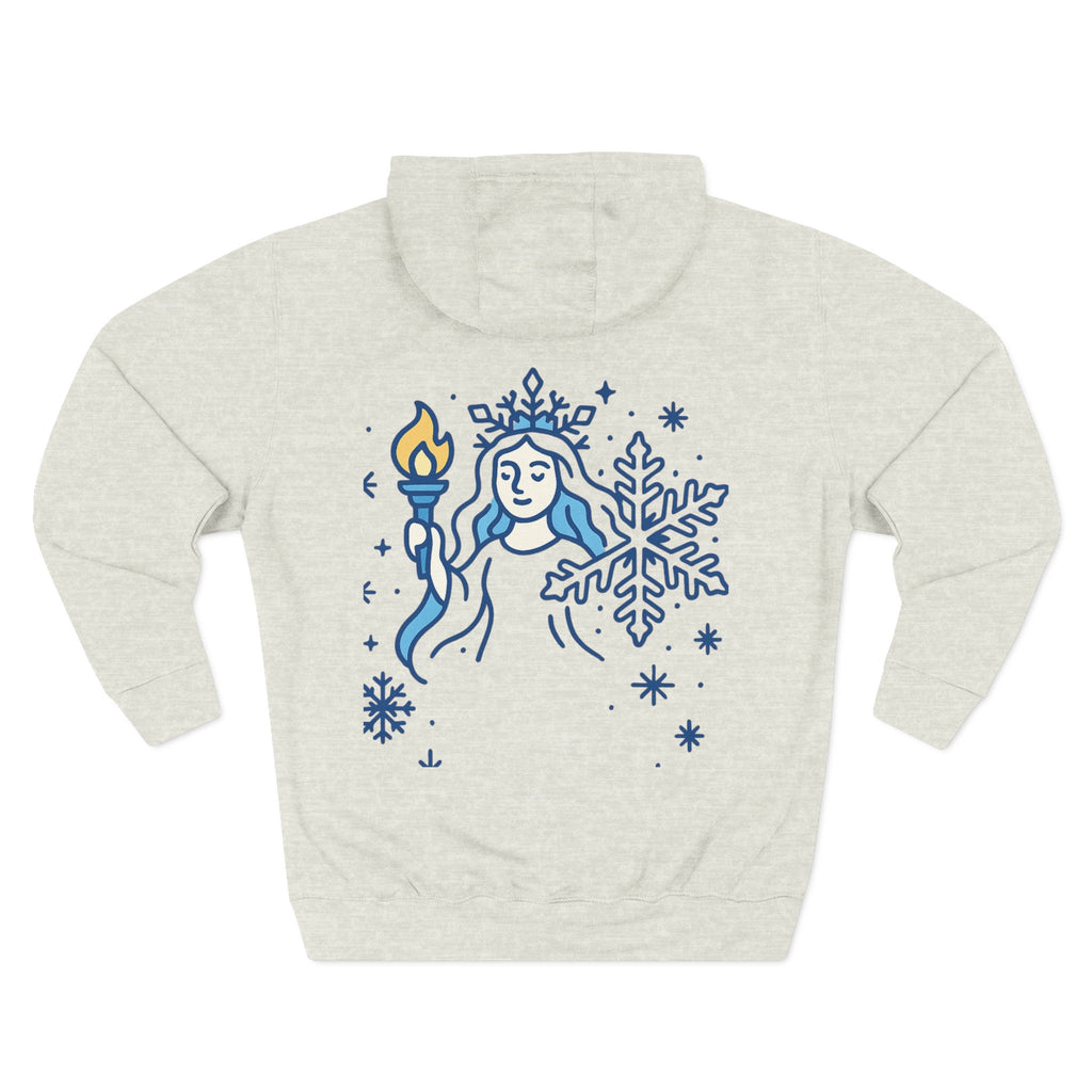 Venus Winter Wonderland Fleece Hoodie