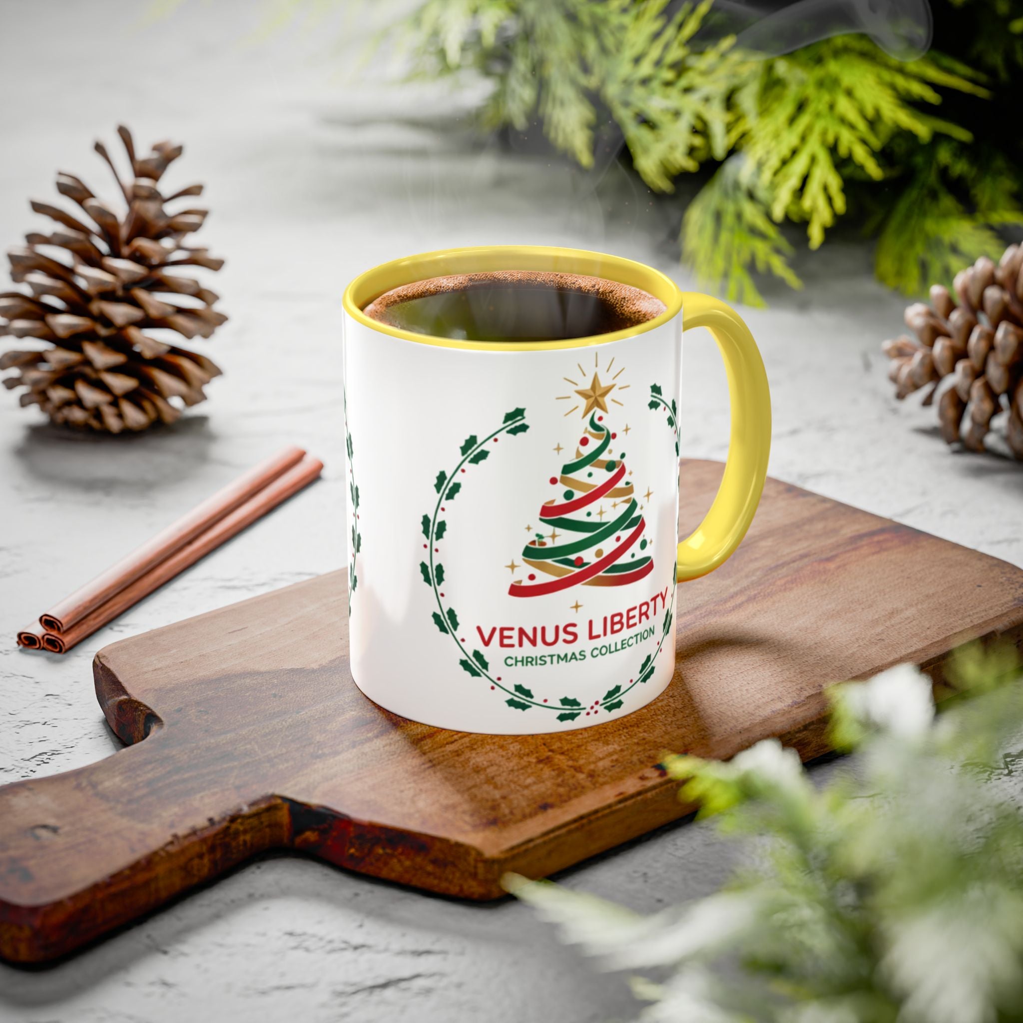 Venus Liberty Christmas Collection Mug