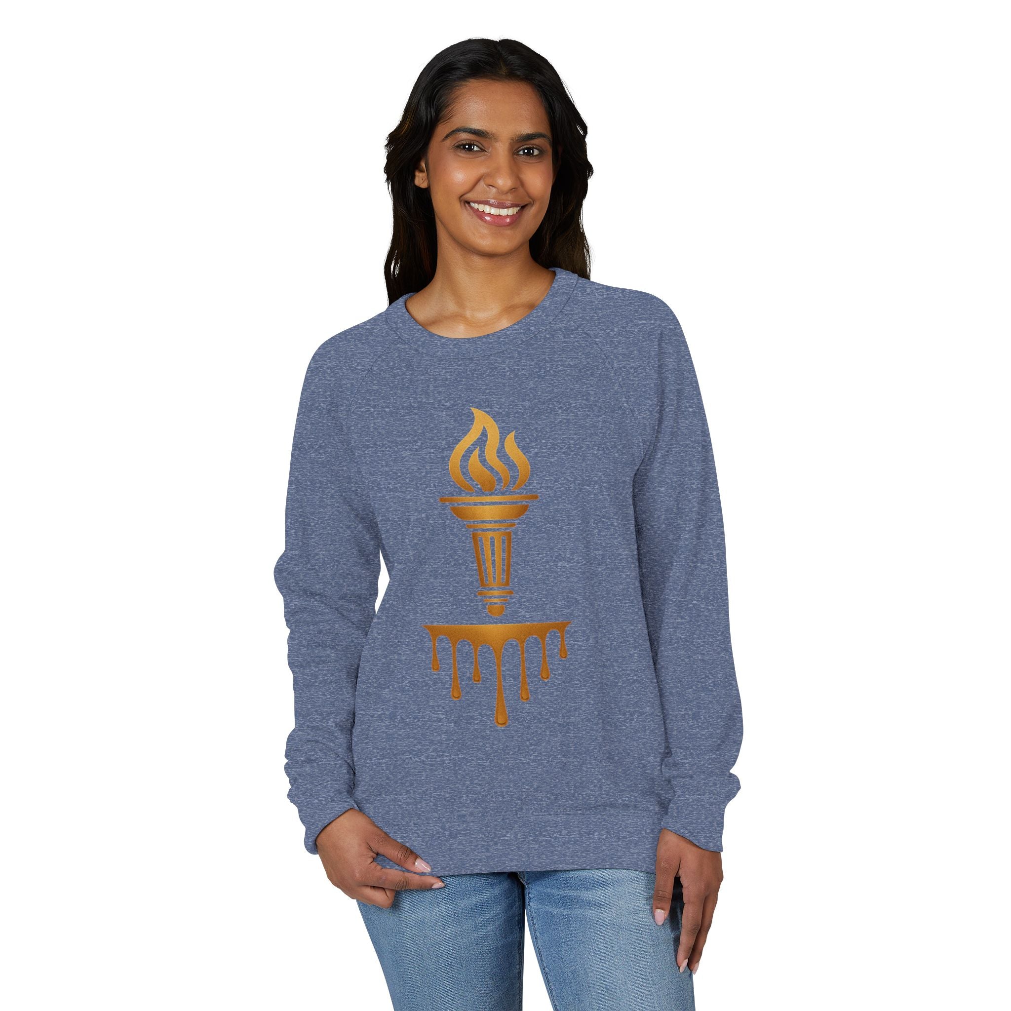 Statue of  Venus Liberty Crewneck Sweatshirt, Cozy Sweatshirt