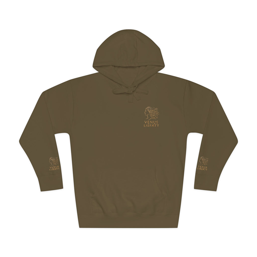Venus Liberty Cozy Nature-Inspired Winter Fleece Hoodie