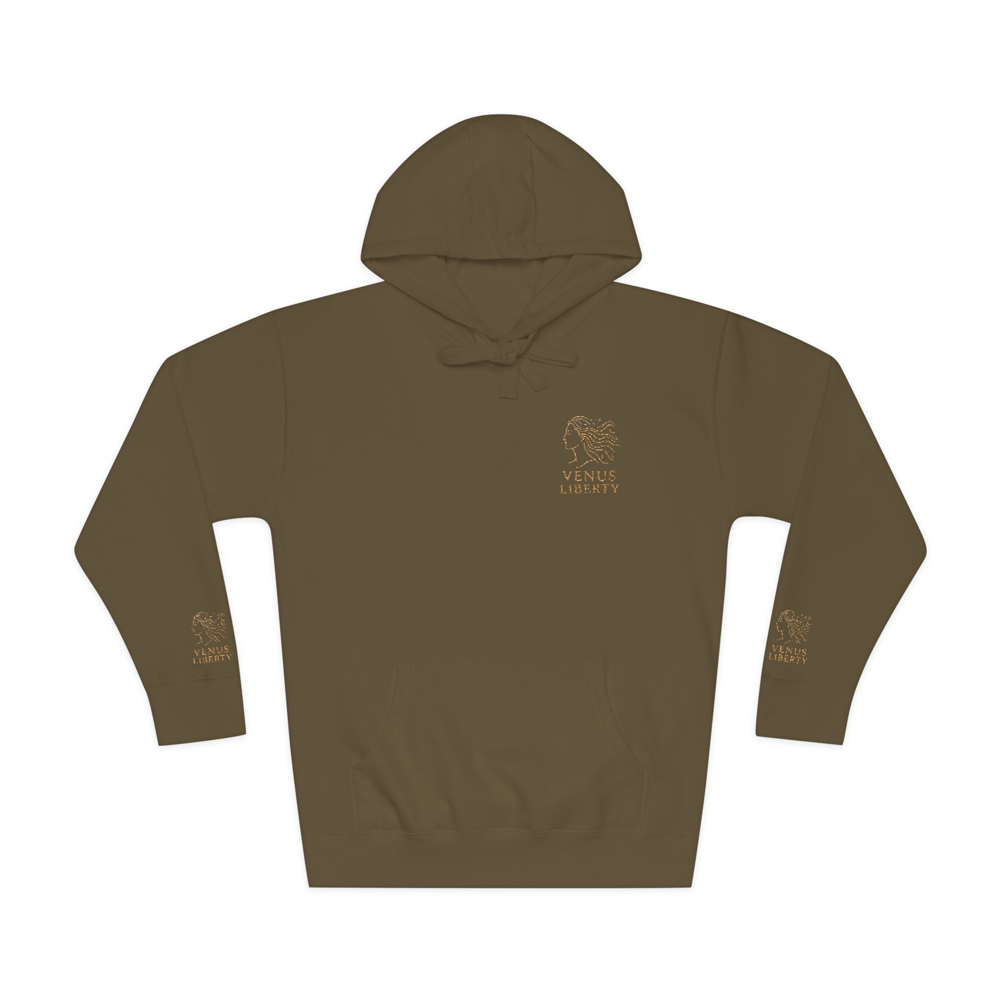 Venus Liberty Cozy Nature-Inspired Winter Fleece Hoodie