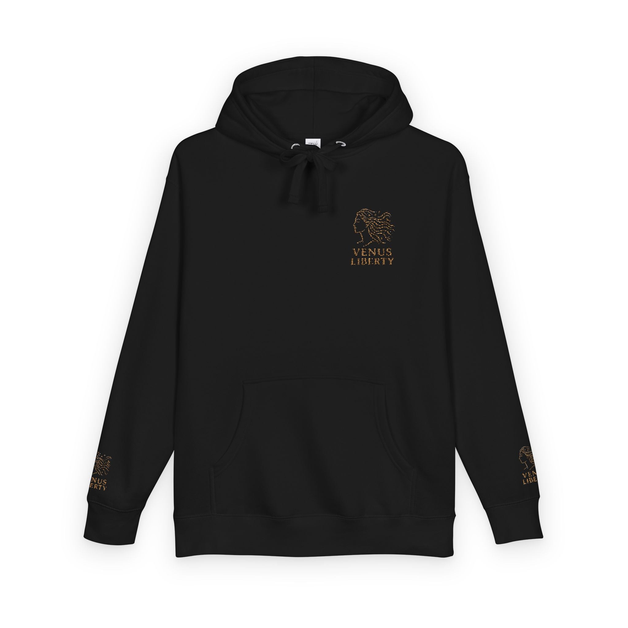 Venus Liberty Cozy Nature-Inspired Winter Fleece Hoodie