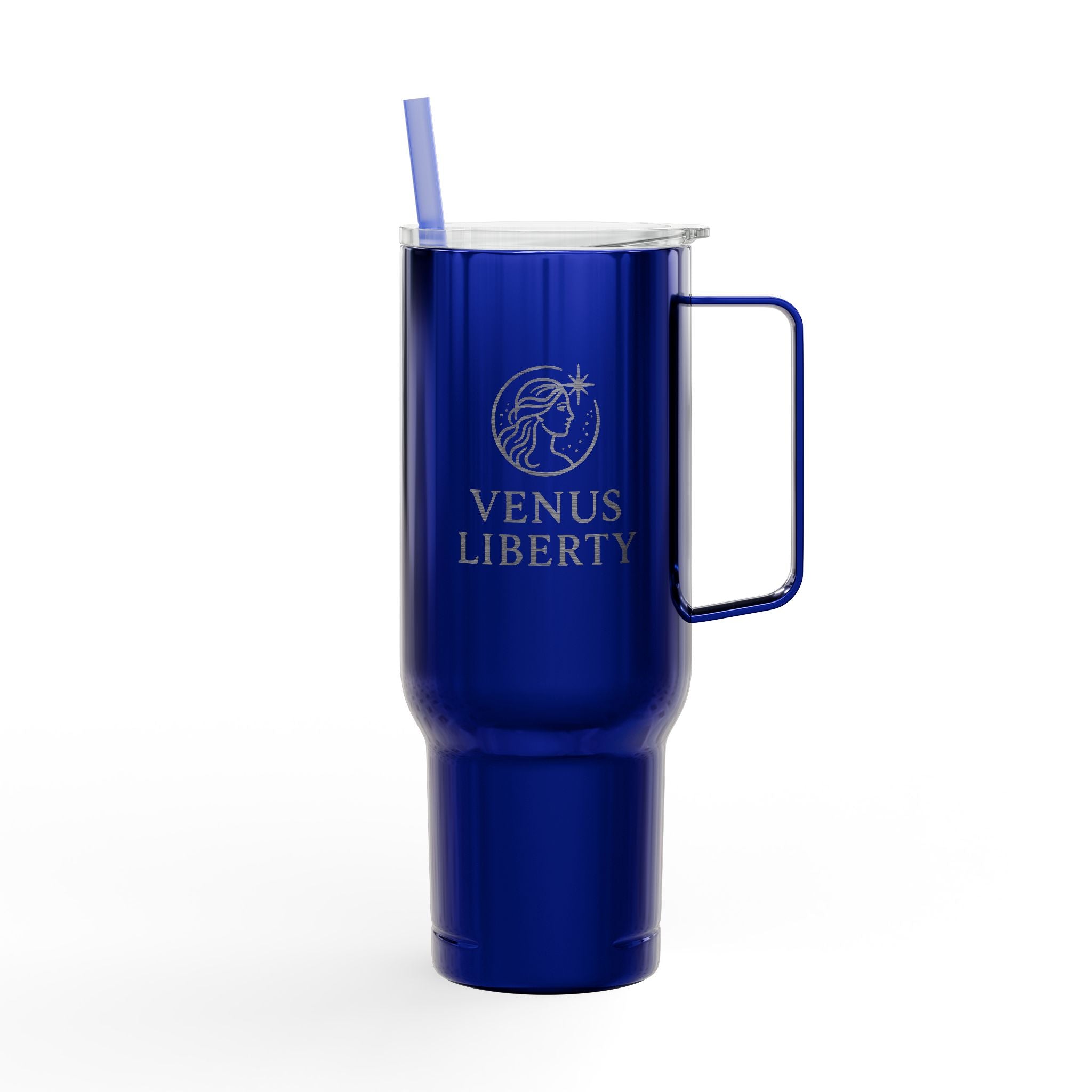 Venus Liberty Insulated Tumbler, 40oz Travel Mug, Personalized Drinkware, Gifts for Her, Outdoor Adventure Cups