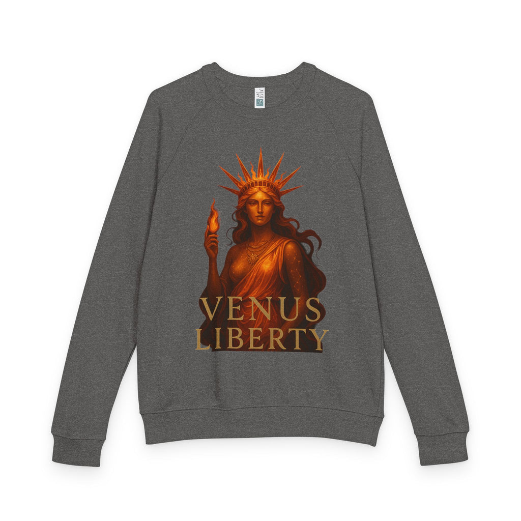 Statue of Venus Liberty Crewneck Sweater