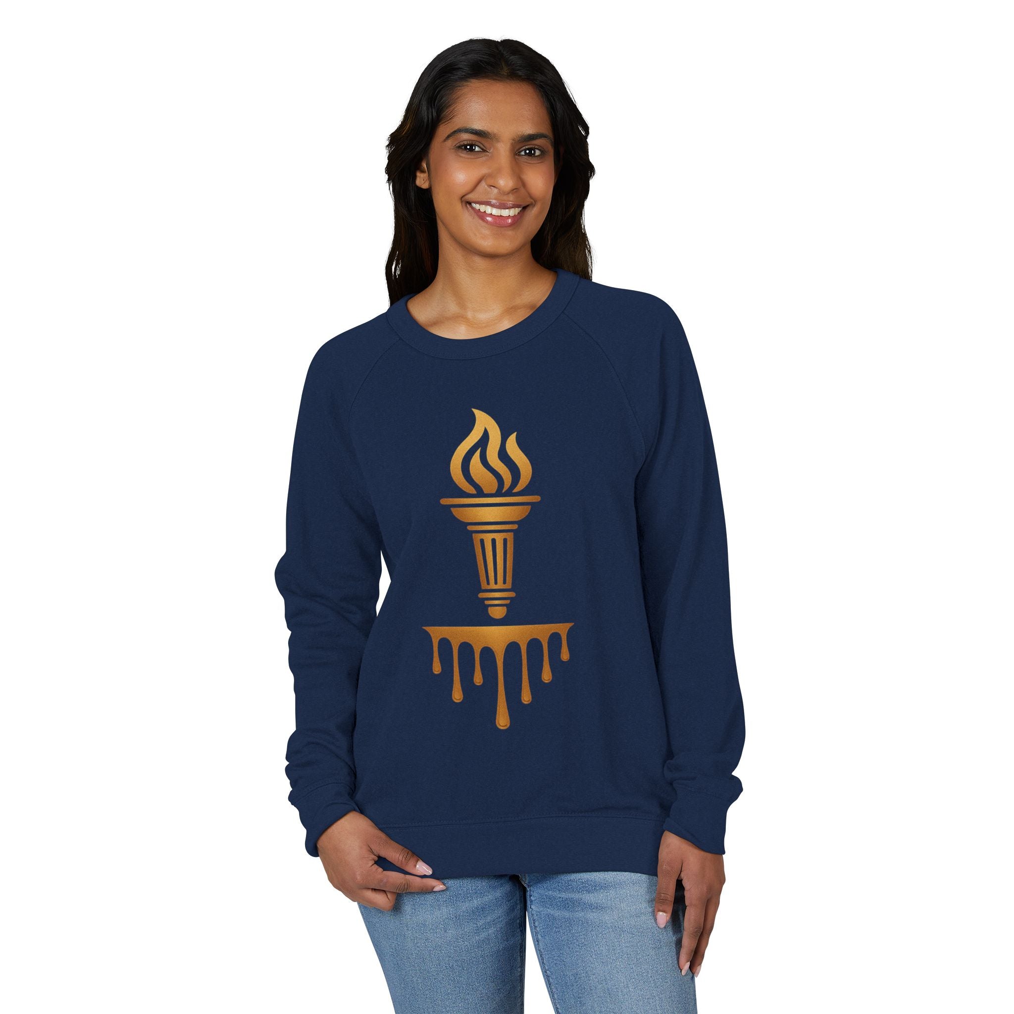 Statue of  Venus Liberty Crewneck Sweatshirt, Cozy Sweatshirt
