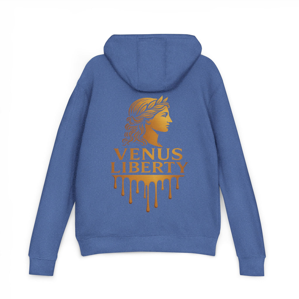 Elegant Women's Hoodie with Venus Liberty Design
