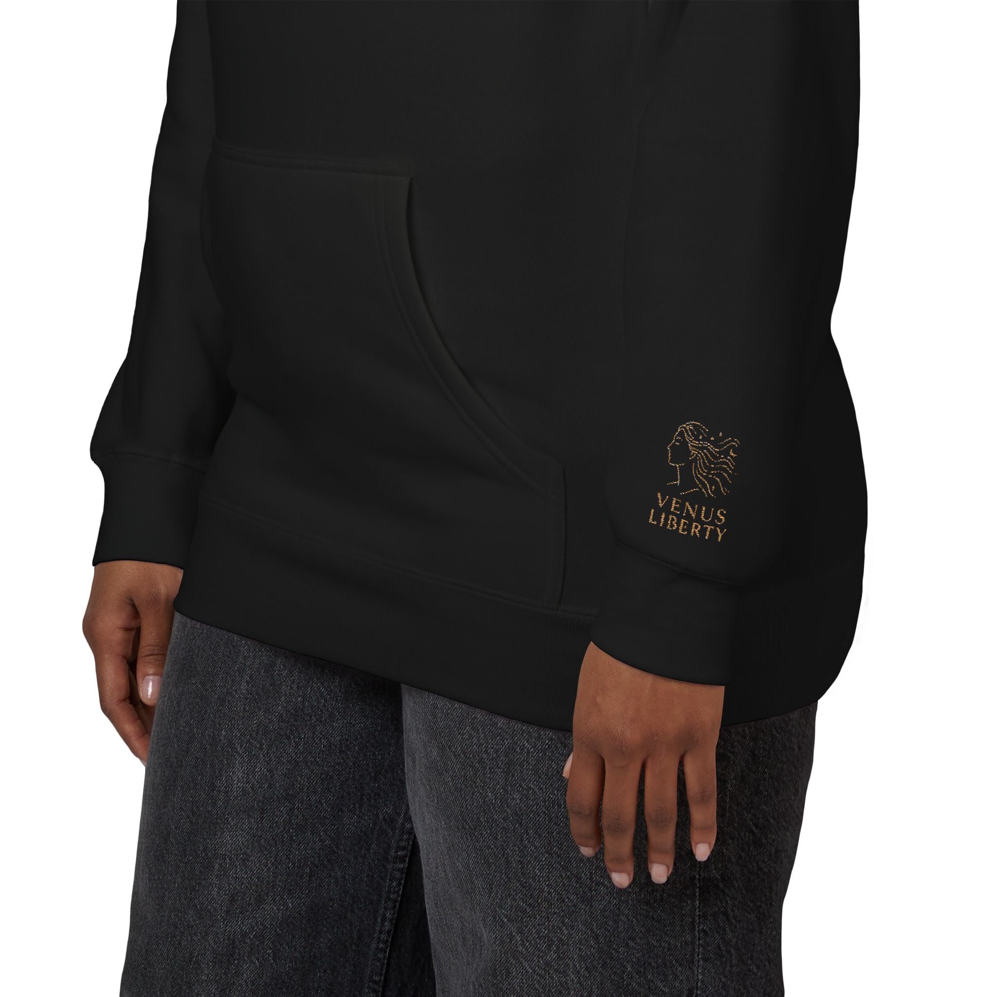 Venus Liberty Cozy Nature-Inspired Winter Fleece Hoodie