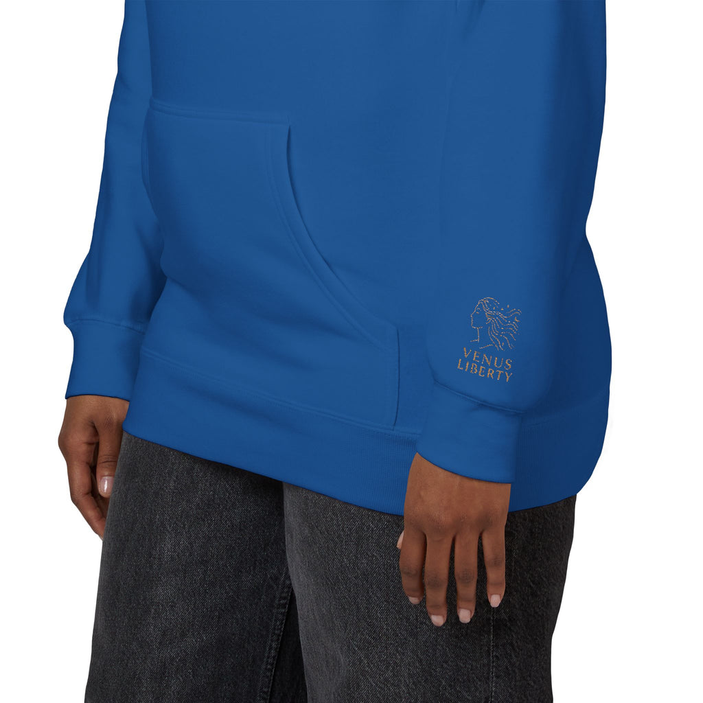 Venus Liberty Cozy Nature-Inspired Winter Fleece Hoodie