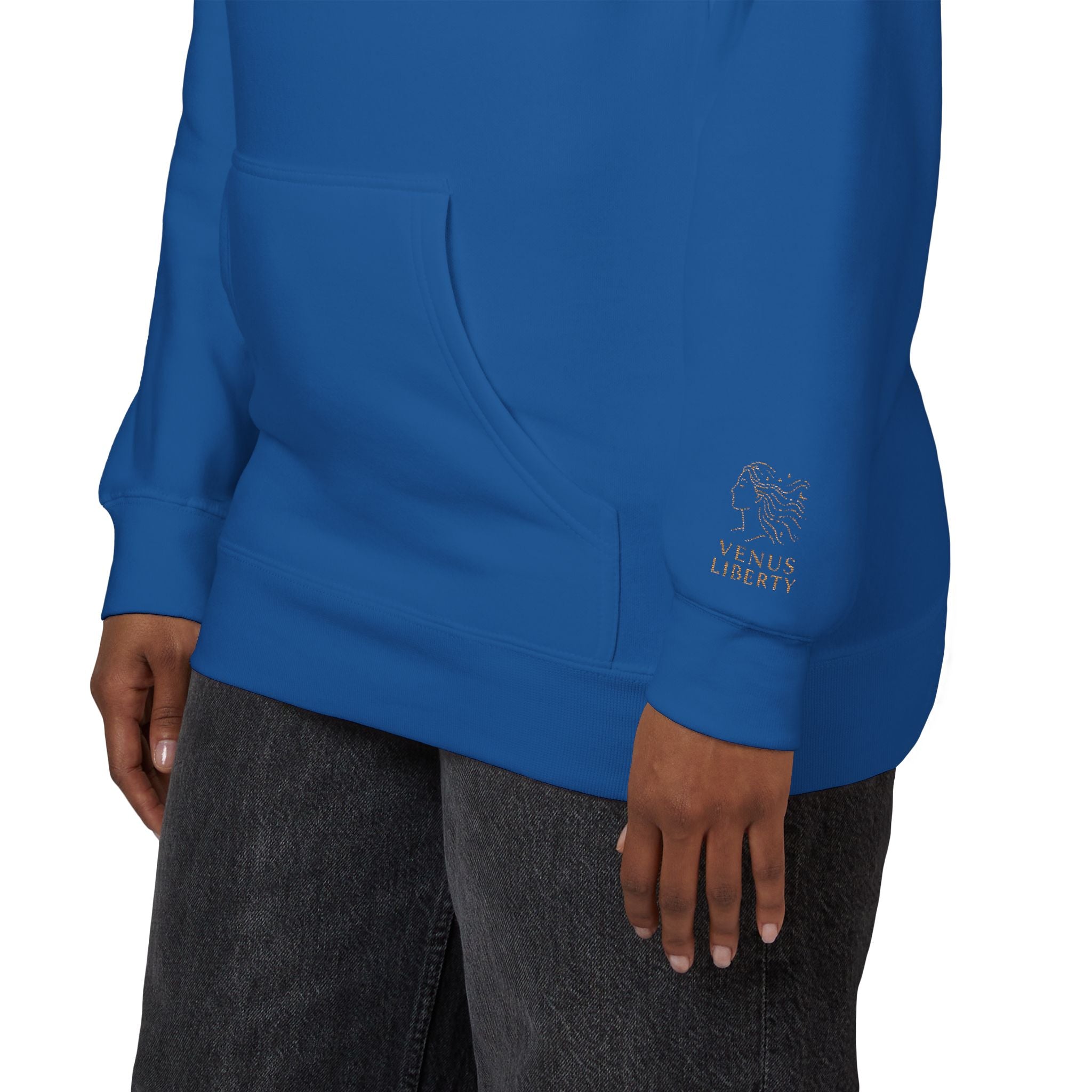 Venus Liberty Cozy Nature-Inspired Winter Fleece Hoodie