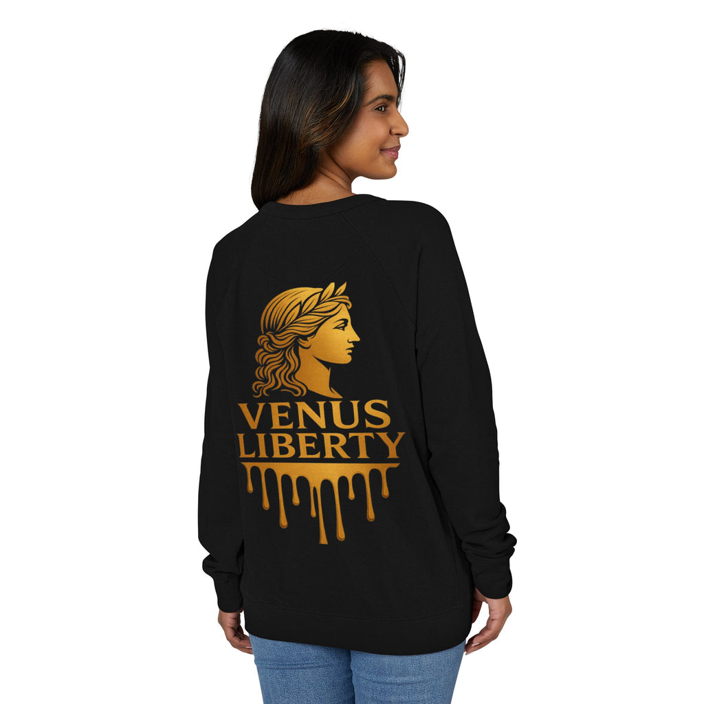 Statue of  Venus Liberty Crewneck Sweatshirt, Cozy Sweatshirt