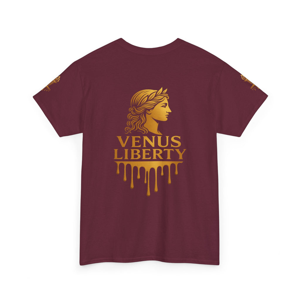 Venus Liberty Heavy Cotton T-Shirt