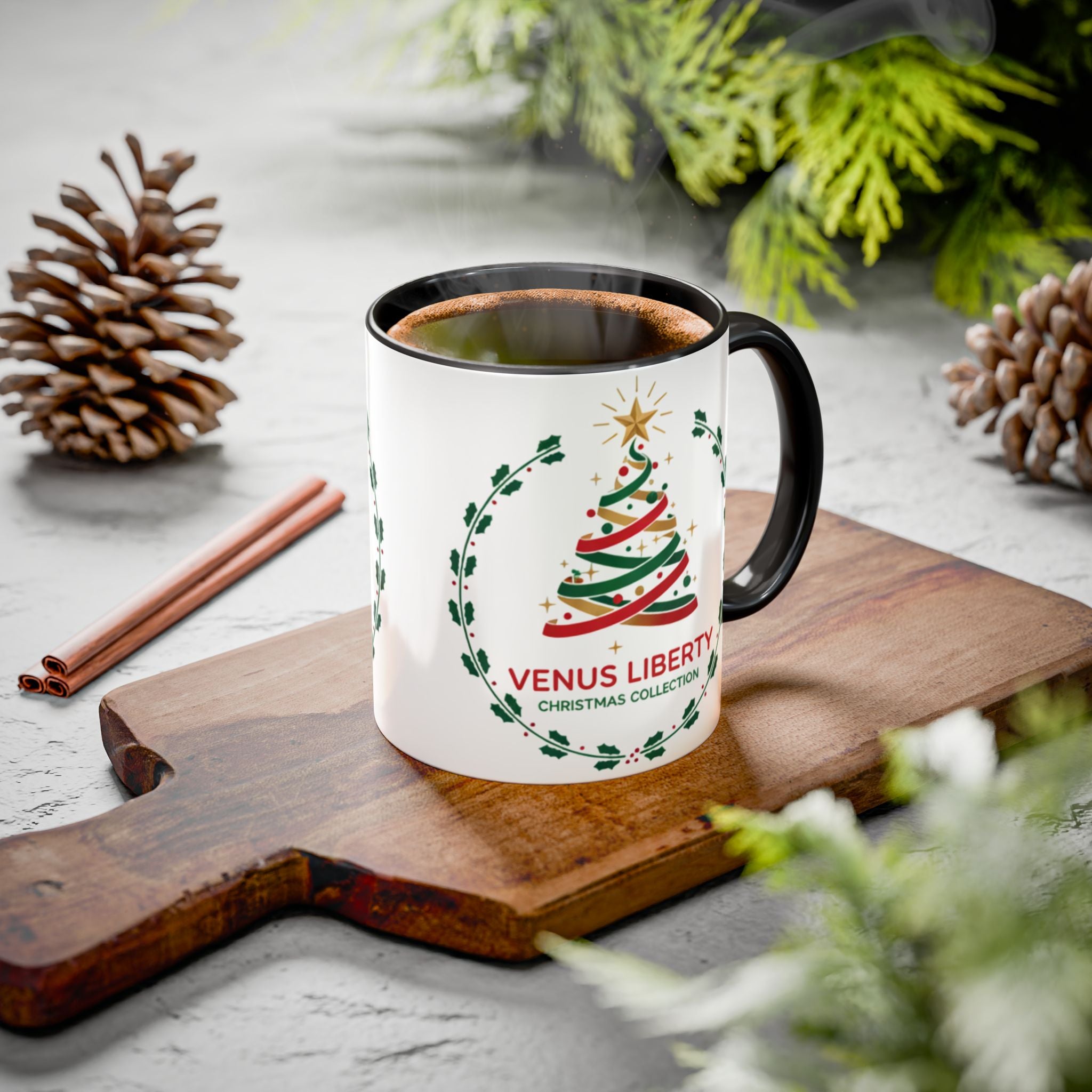 Venus Liberty Christmas Collection Mug