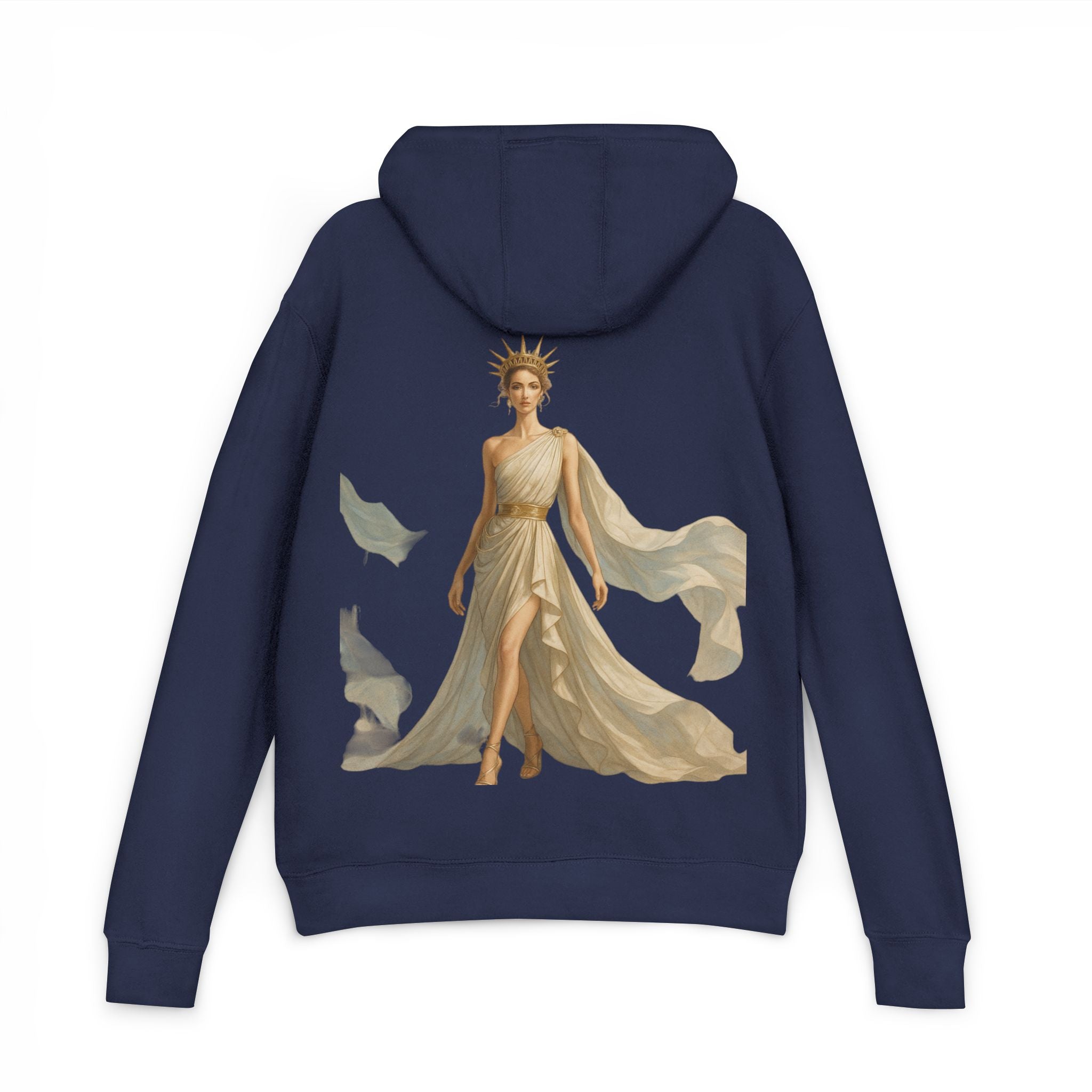 Elegant Women's Hoodie with Venus Liberty Design