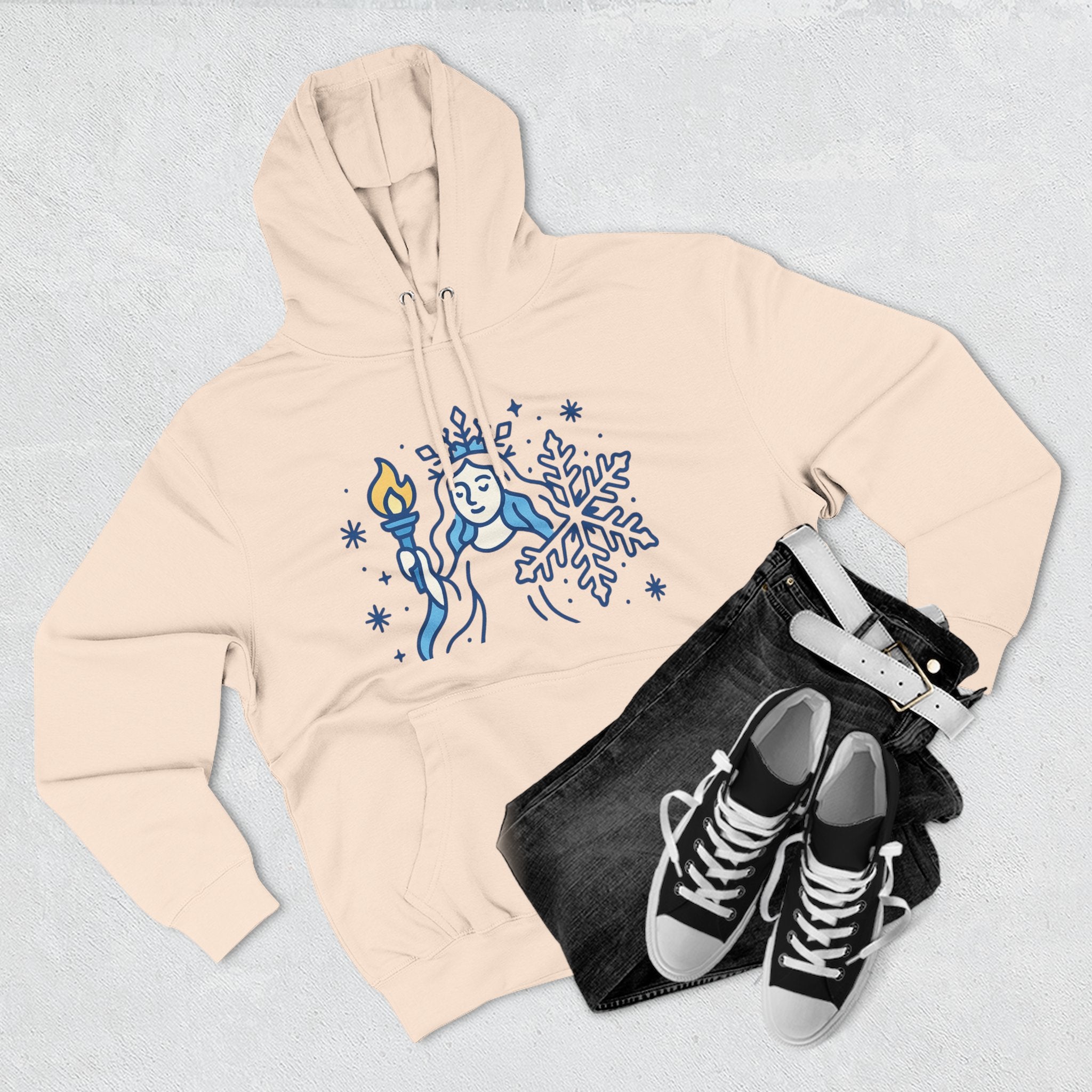 Venus Winter Wonderland Fleece Hoodie