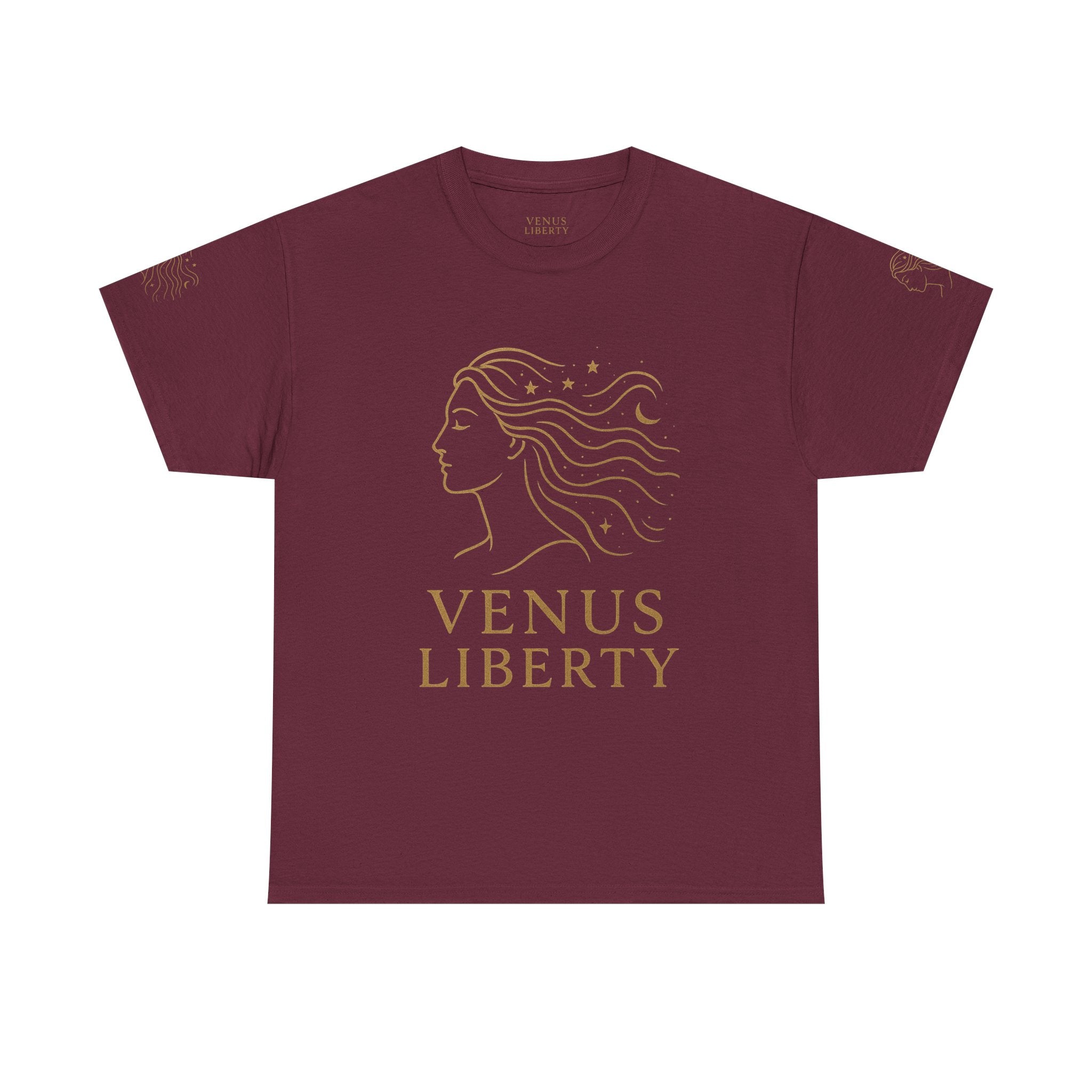 Venus Liberty Heavy Cotton T-Shirt