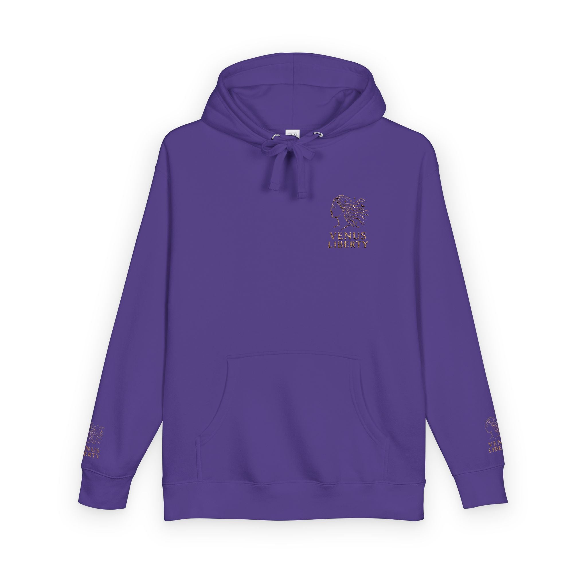 Venus Liberty Cozy Nature-Inspired Winter Fleece Hoodie