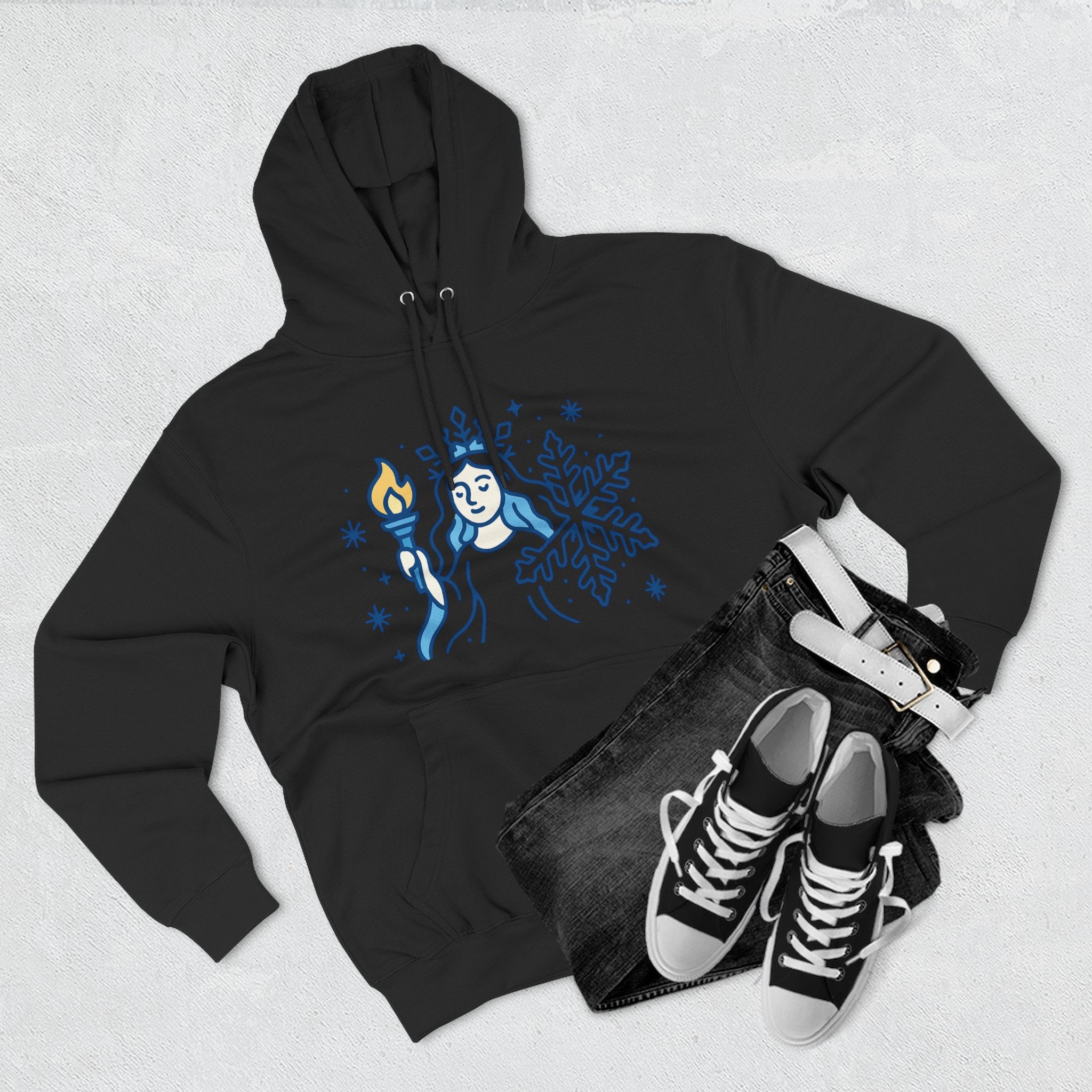 Venus Winter Wonderland Fleece Hoodie
