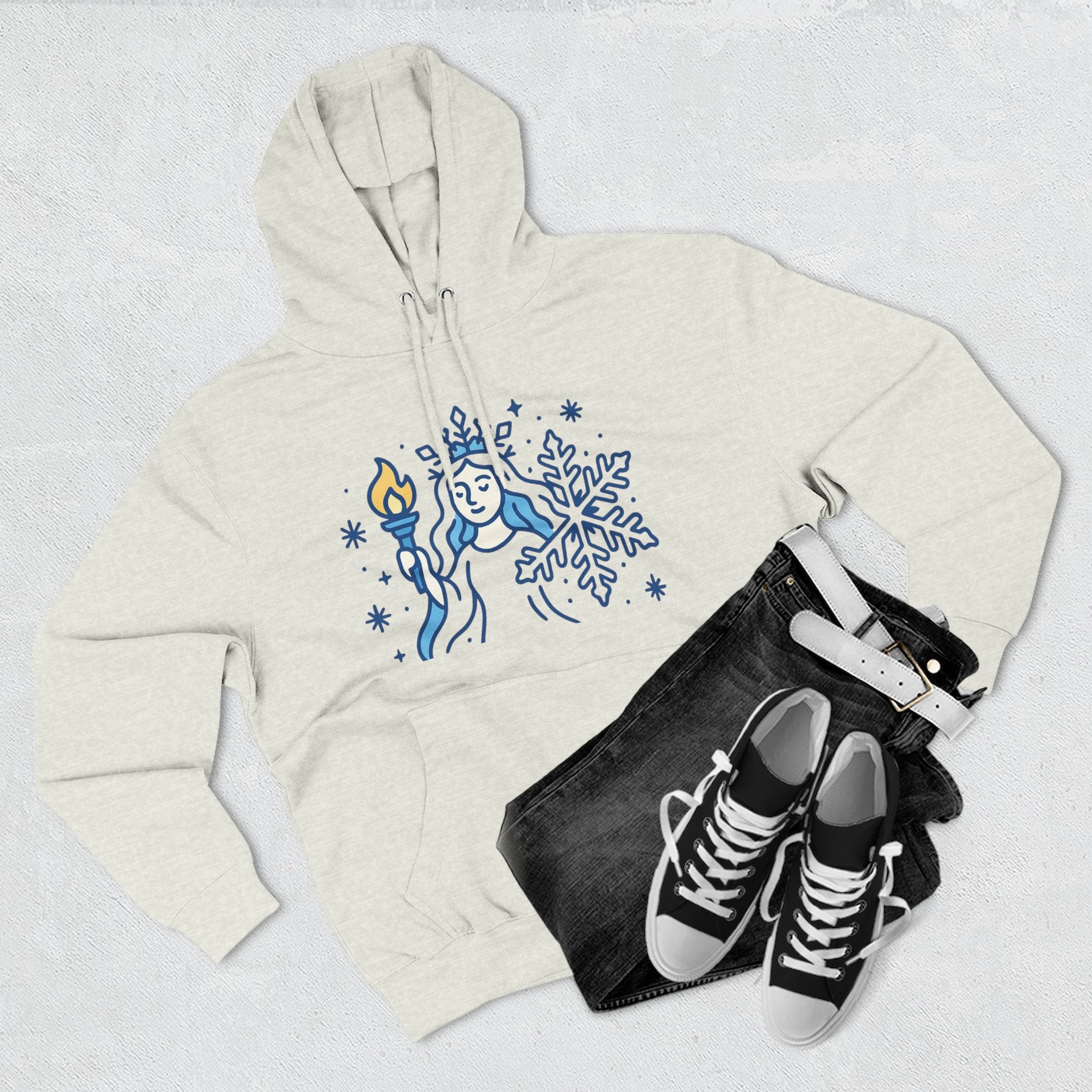 Venus Winter Wonderland Fleece Hoodie