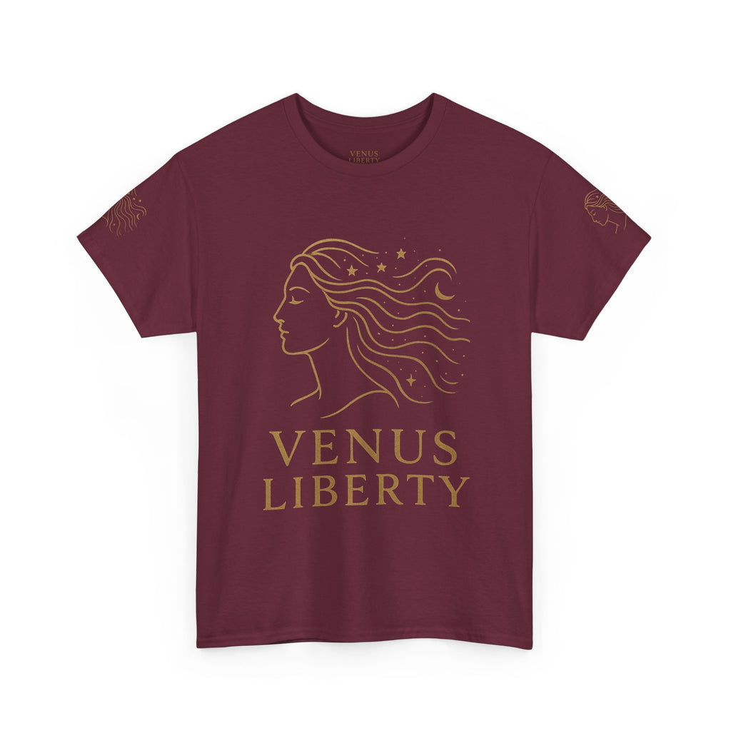 Venus Liberty Heavy Cotton T-Shirt