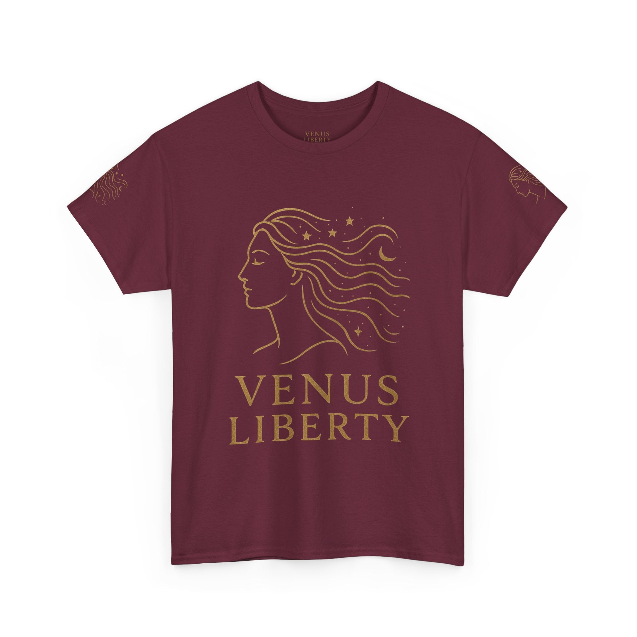 Venus Liberty Heavy Cotton T-Shirt