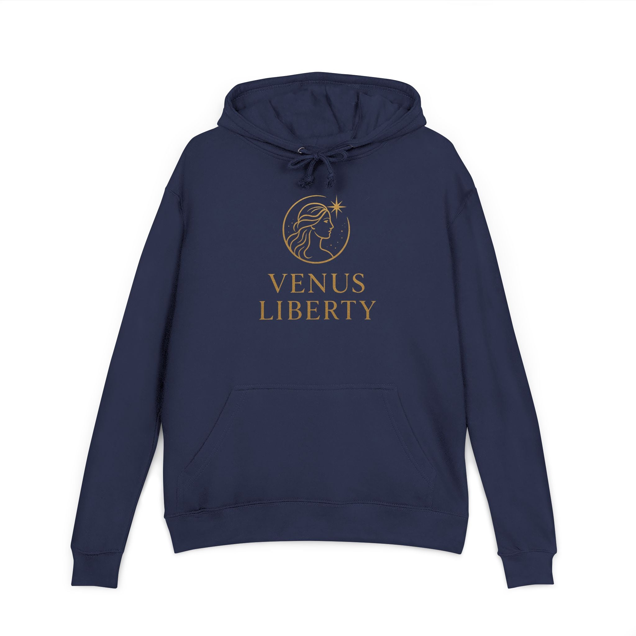 Elegant Women's Hoodie with Venus Liberty Design