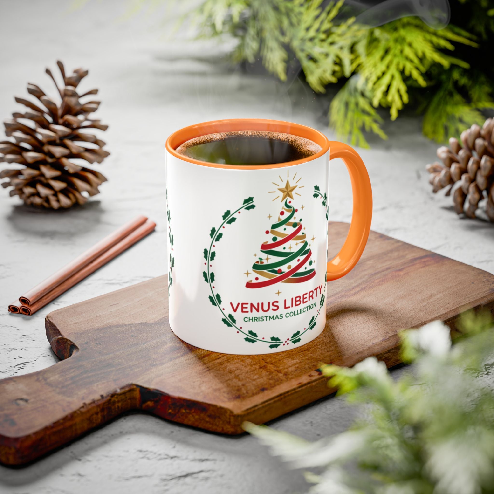 Venus Liberty Christmas Collection Mug