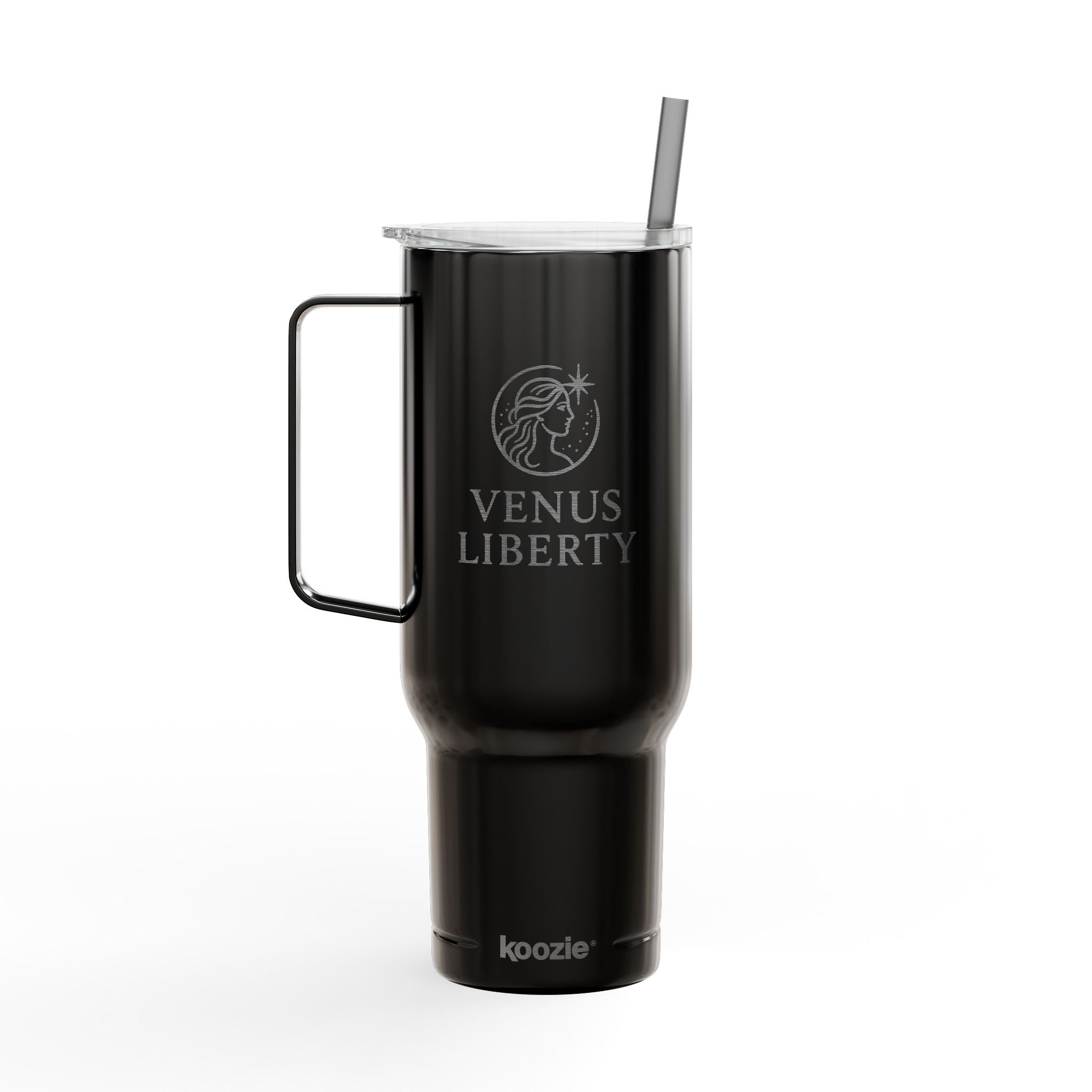 Venus Liberty Insulated Tumbler, 40oz Travel Mug, Personalized Drinkware, Gifts for Her, Outdoor Adventure Cups