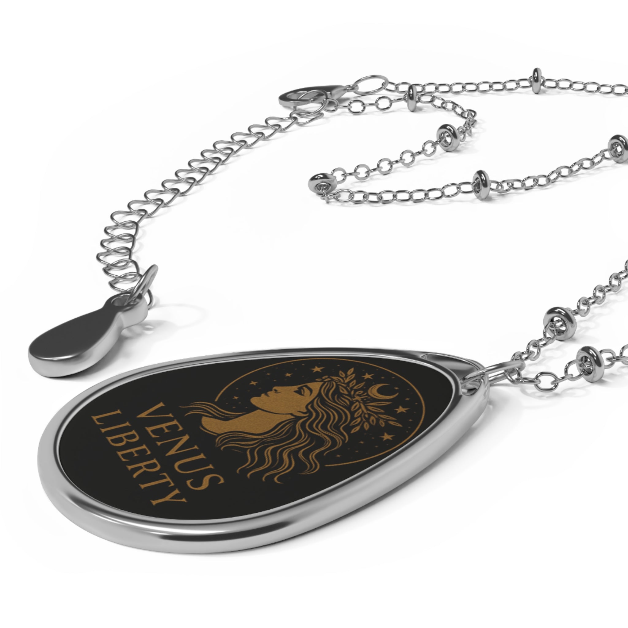 Elegant Venus Liberty Celestial Necklace
