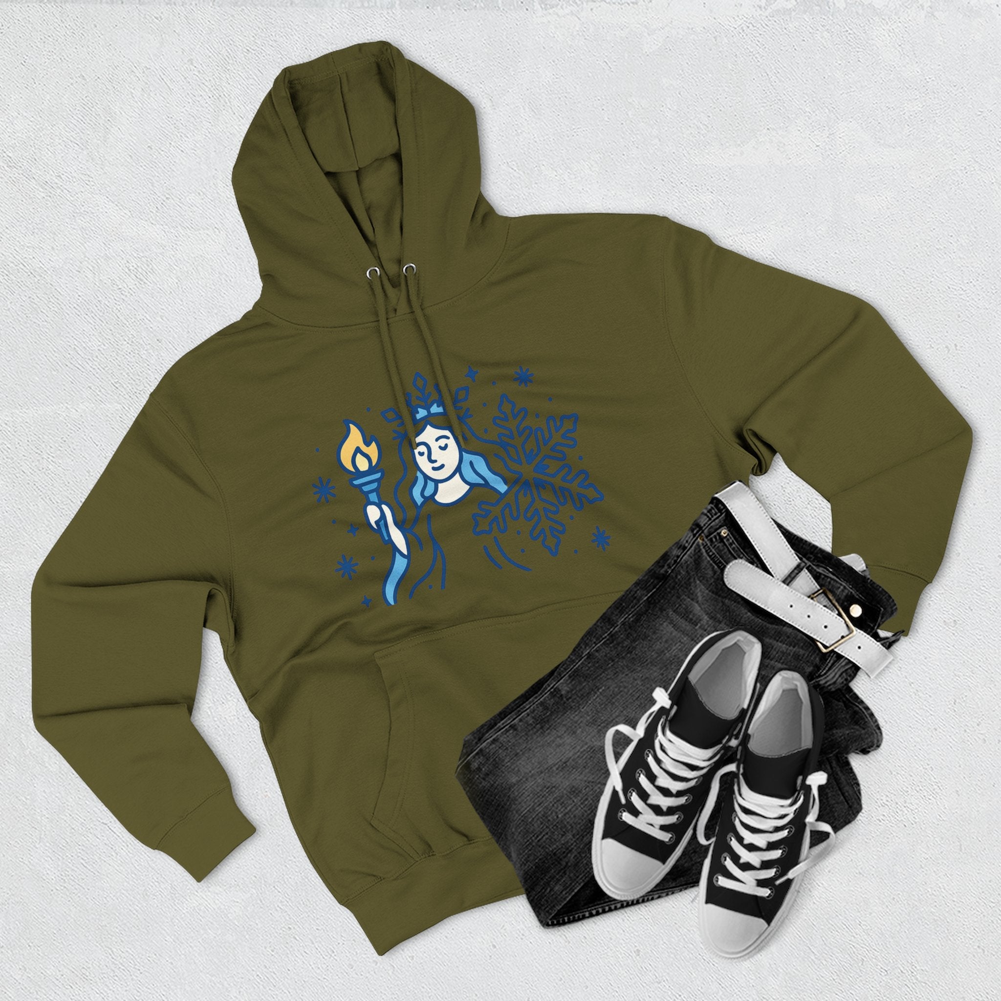 Venus Winter Wonderland Fleece Hoodie