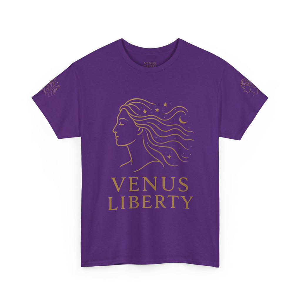 Venus Liberty Heavy Cotton T-Shirt