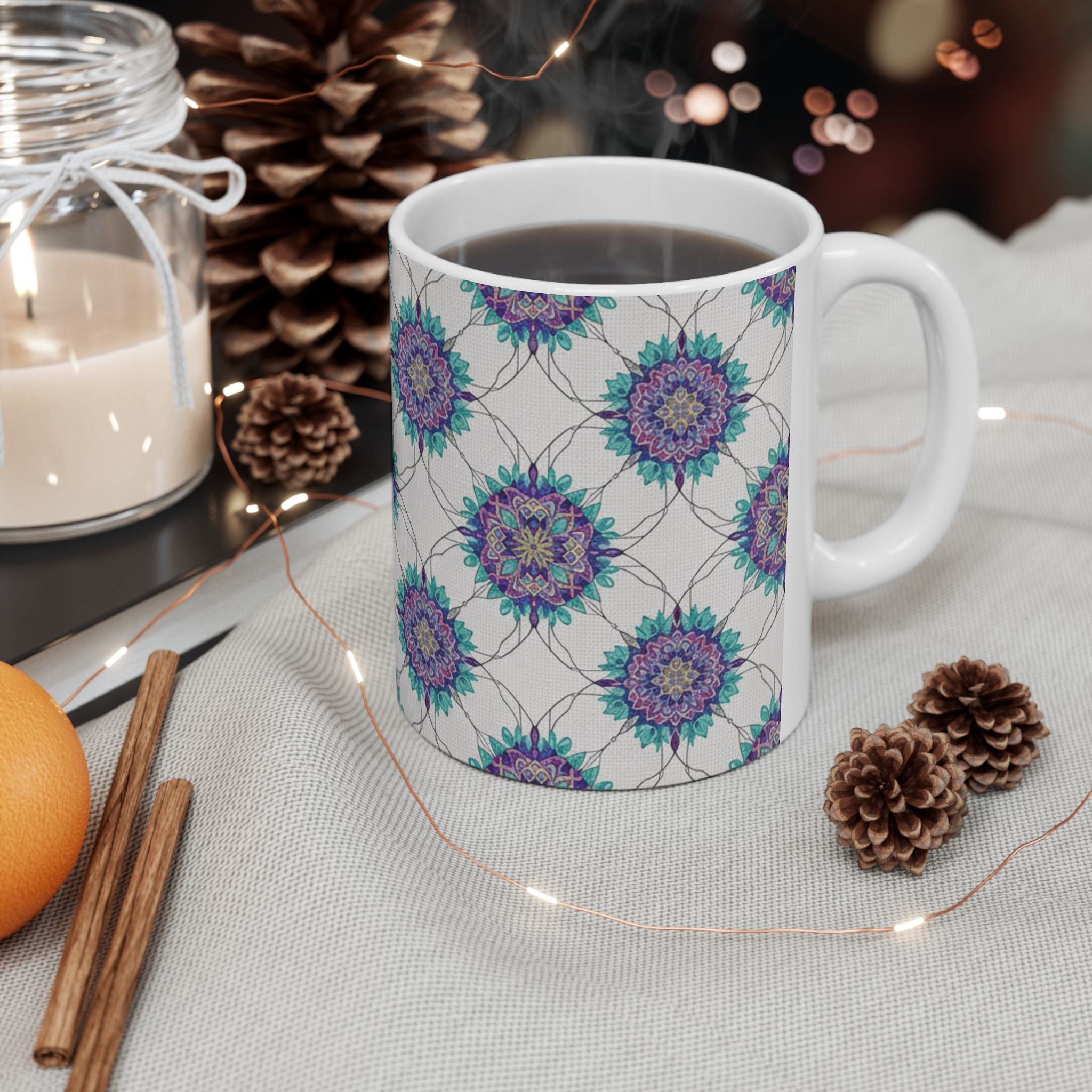 Venus Liberty Celestial Goddess Ceramic Mug