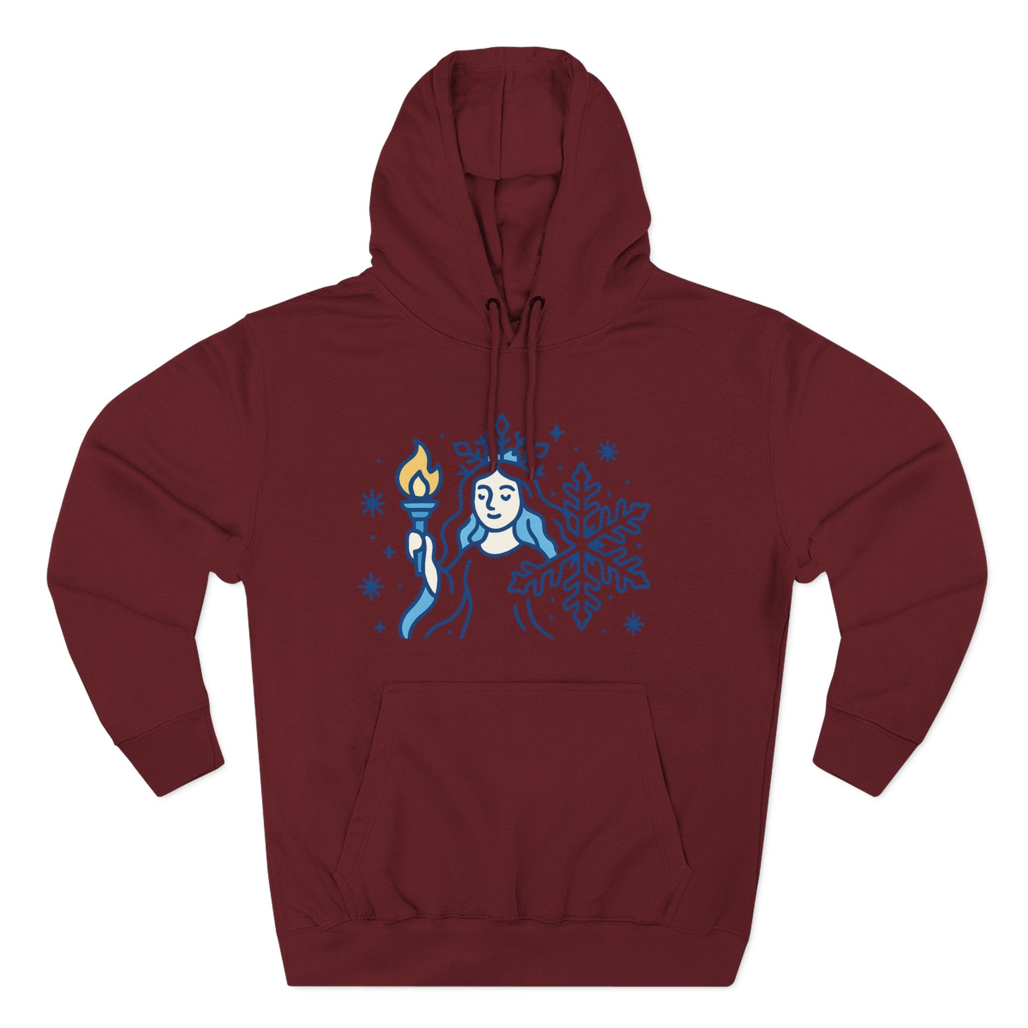 Venus Winter Wonderland Fleece Hoodie