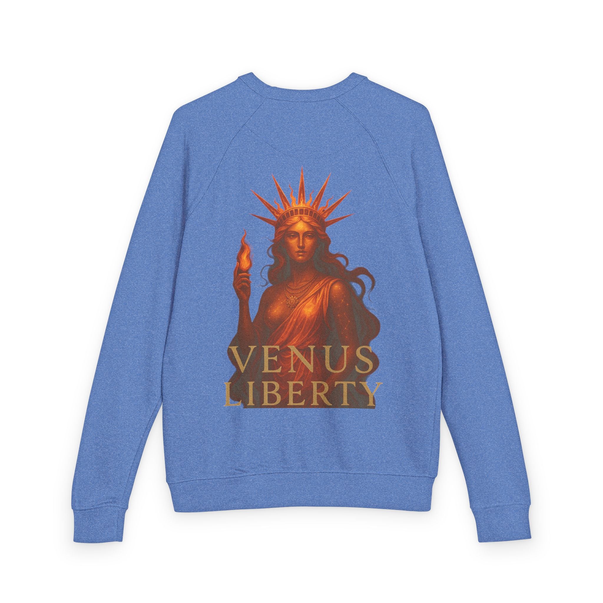 Statue of  Venus Liberty Crewneck Sweatshirt, Cozy Sweatshirt