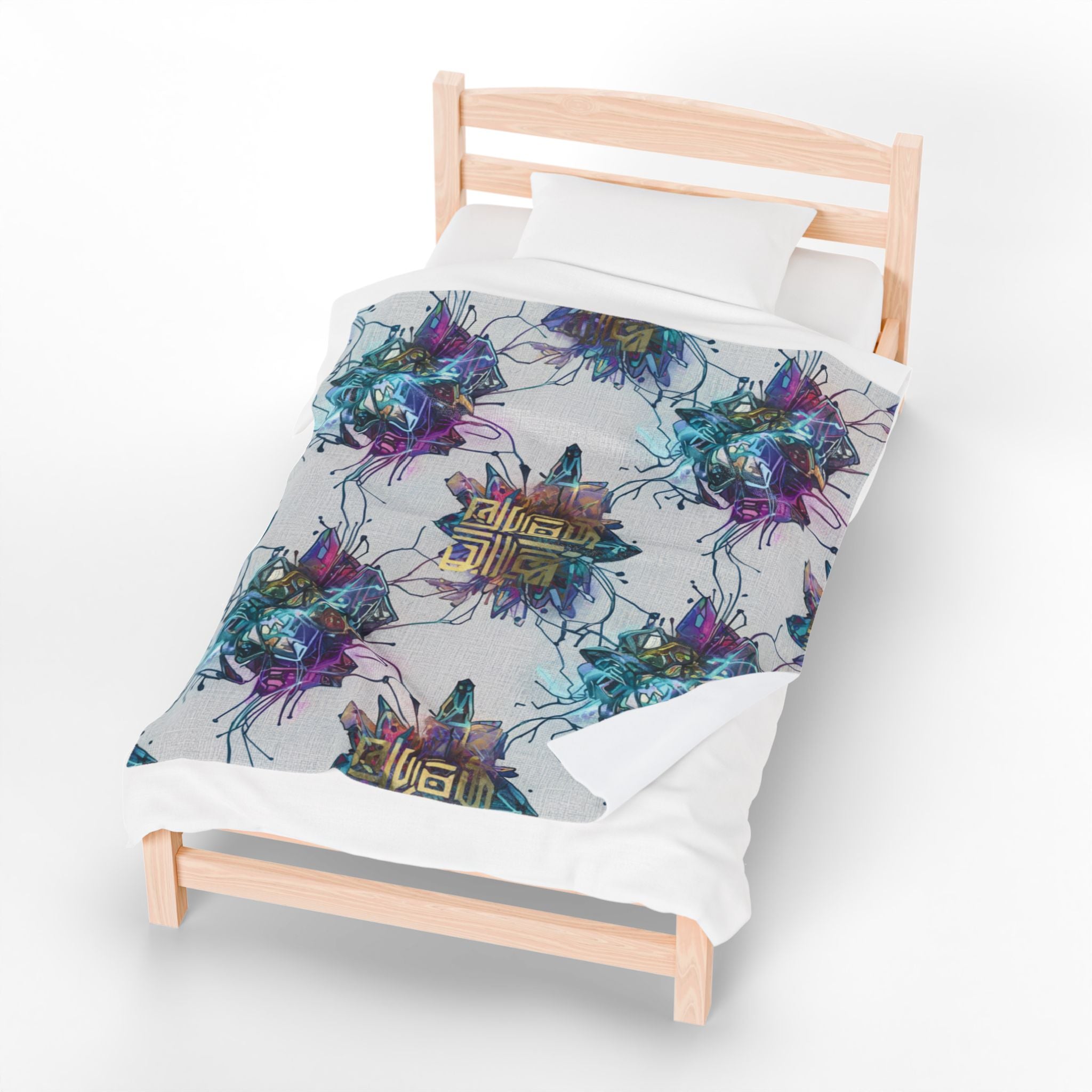 Venus Liberty Luxurious Velveteen Plush Blanket