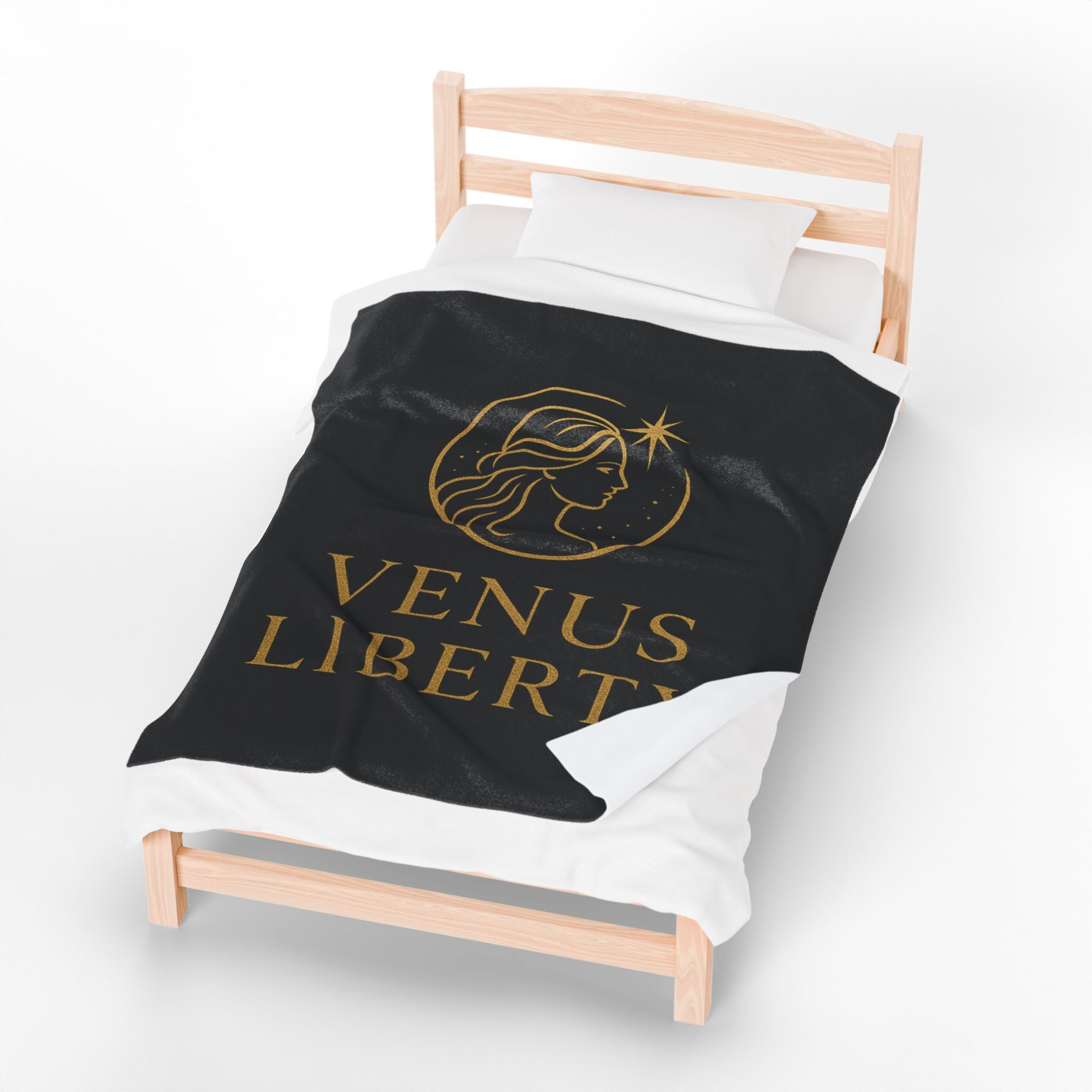 Venus Liberty Luxurious Velveteen Plush Blanket