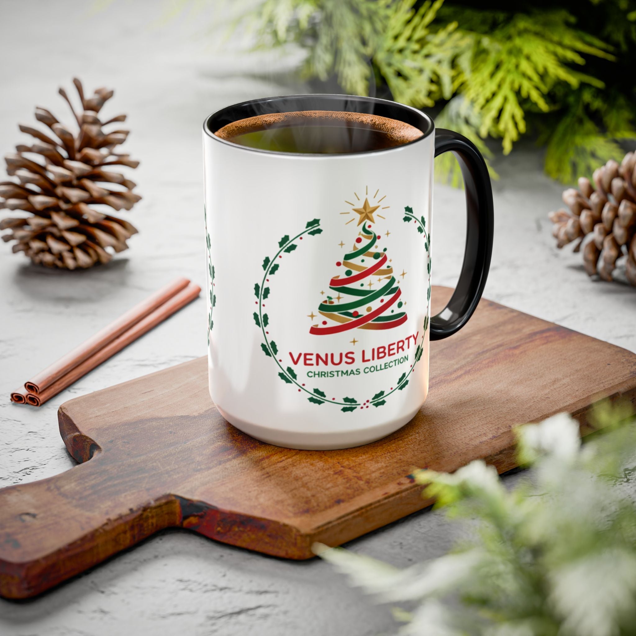 Venus Liberty Christmas Collection Mug
