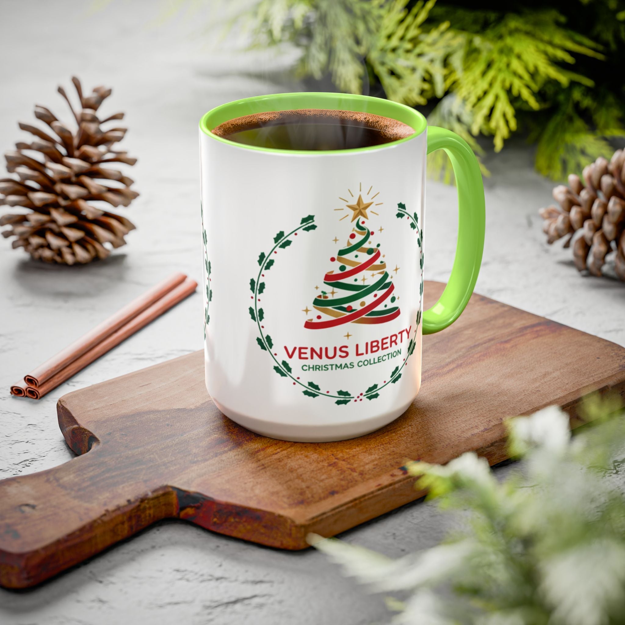 Venus Liberty Christmas Collection Mug