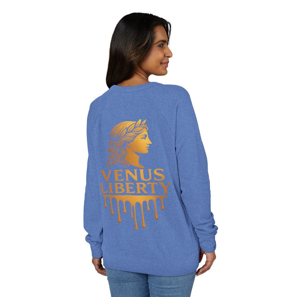 Statue of  Venus Liberty Crewneck Sweatshirt, Cozy Sweatshirt