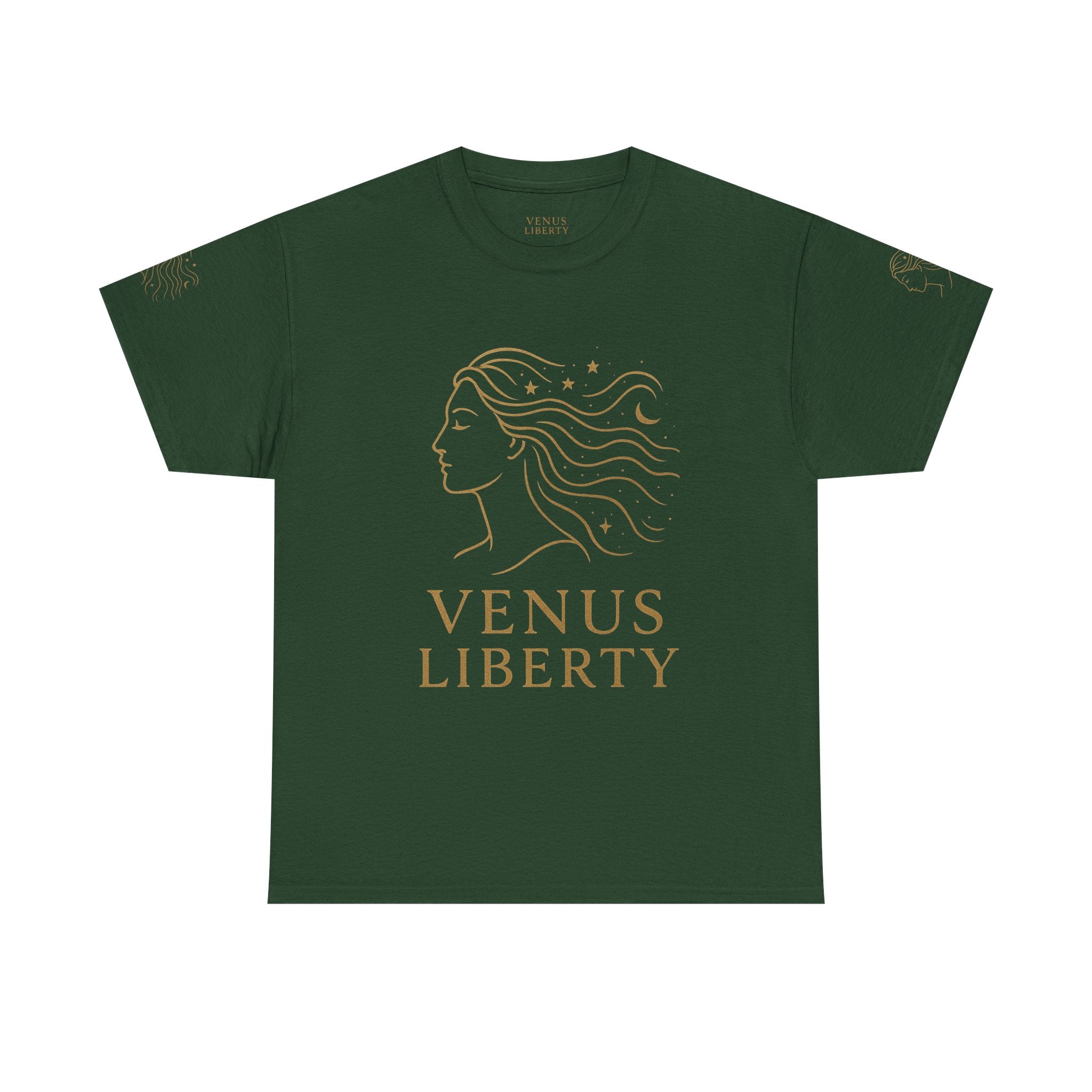 Venus Liberty Heavy Cotton T-Shirt