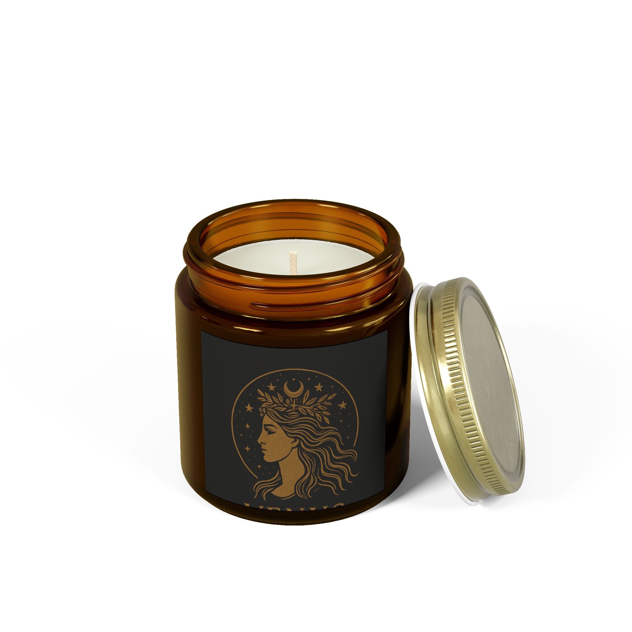 Venus Liberty Coconut Apricot Scented Candle