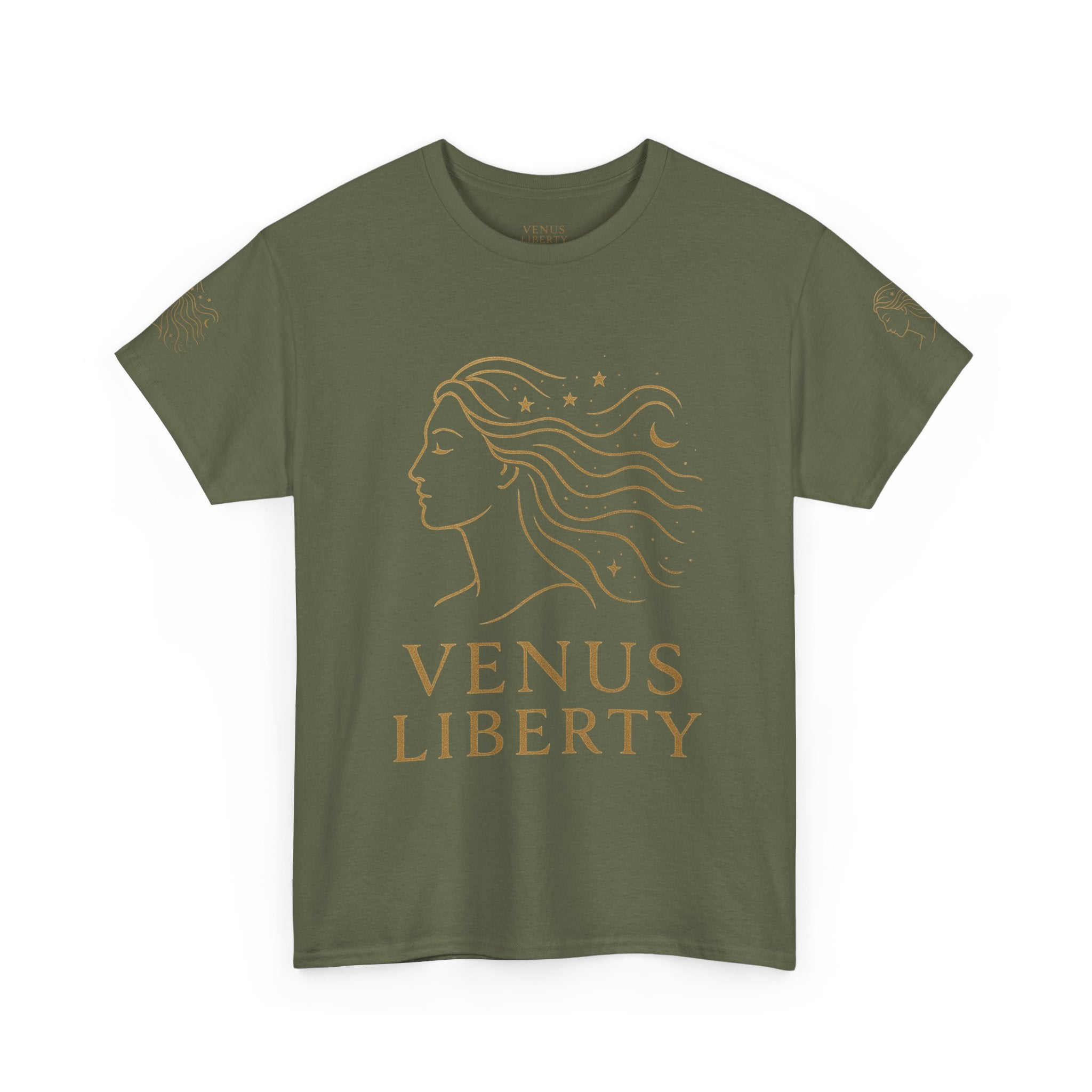Venus Liberty Heavy Cotton T-Shirt